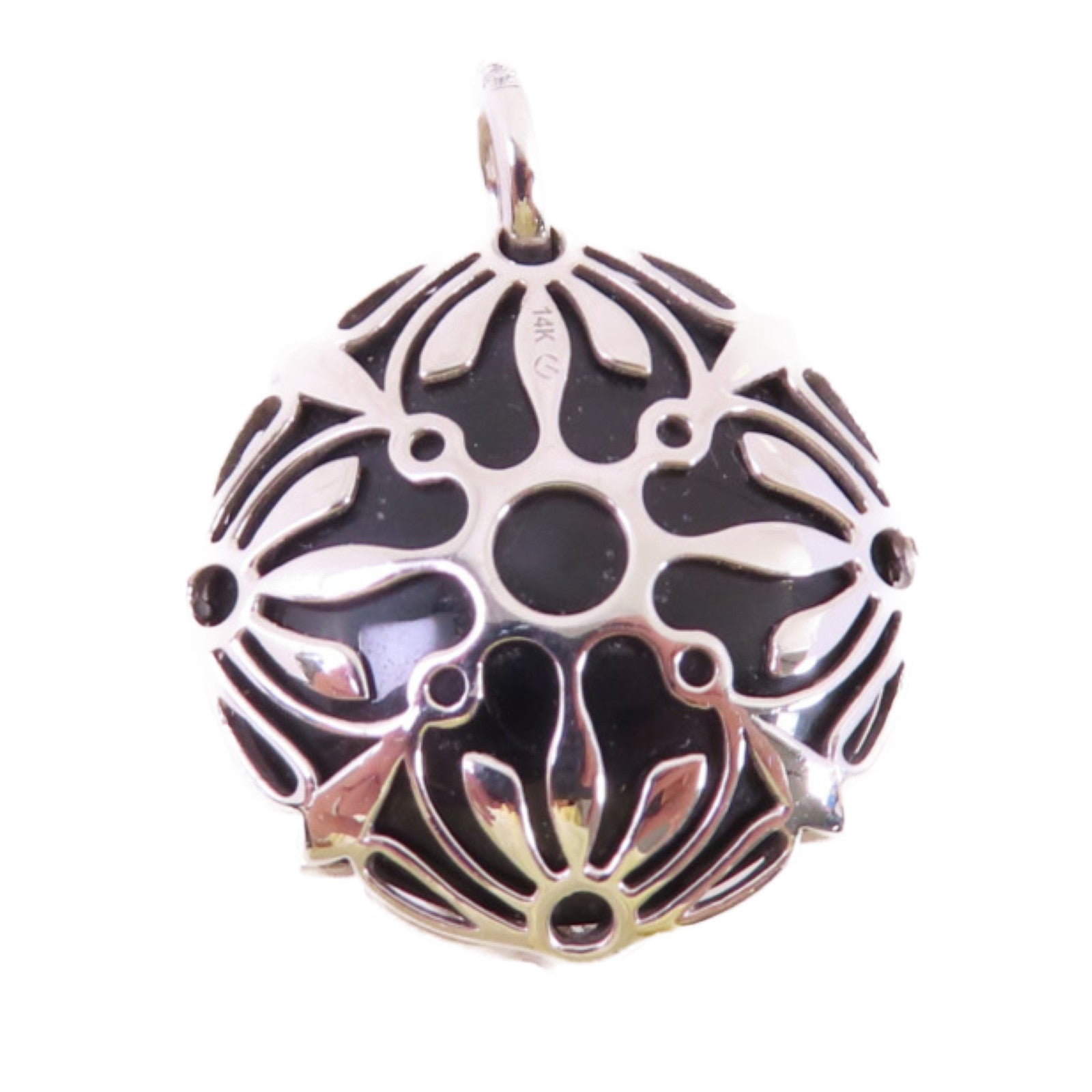 JEWELRY 14K白金/鑽石Diamond Pendant Top吊墜頭扣