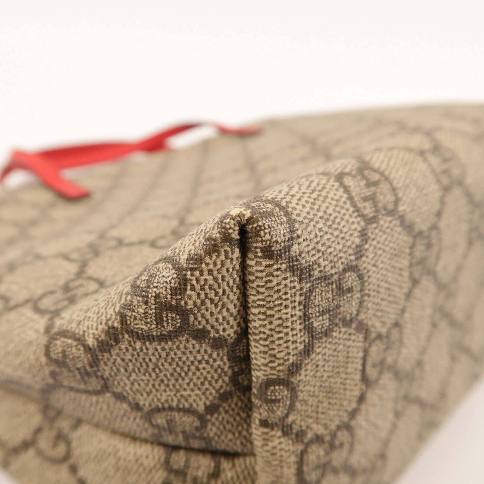 GUCCI 塗層帆布Hand Bag銀扣手挽袋