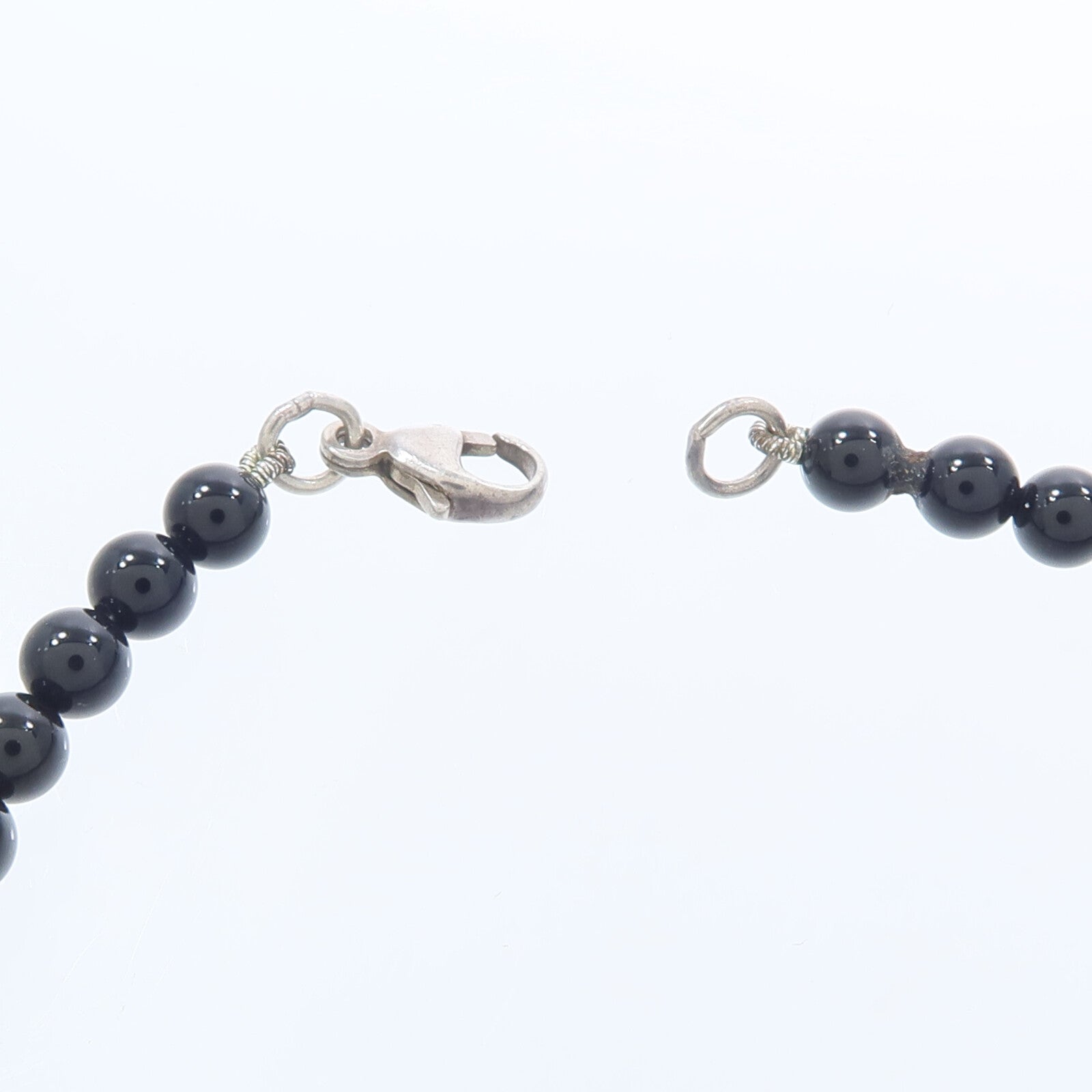 TIFFANY＆CO 黑瑪瑙/925純銀Bracelet手鏈