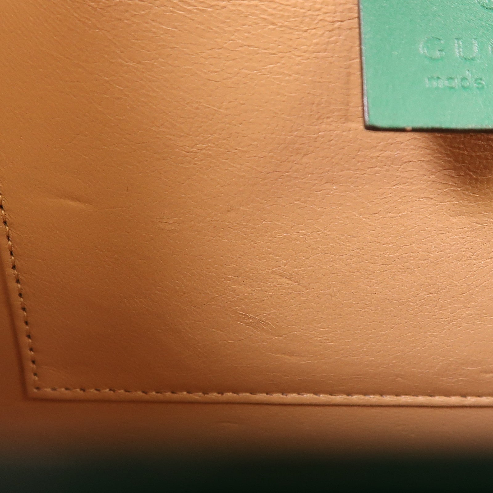 GUCCI 漆皮皮革Sylvie 1969 Bag金扣手挽肩背兩用袋