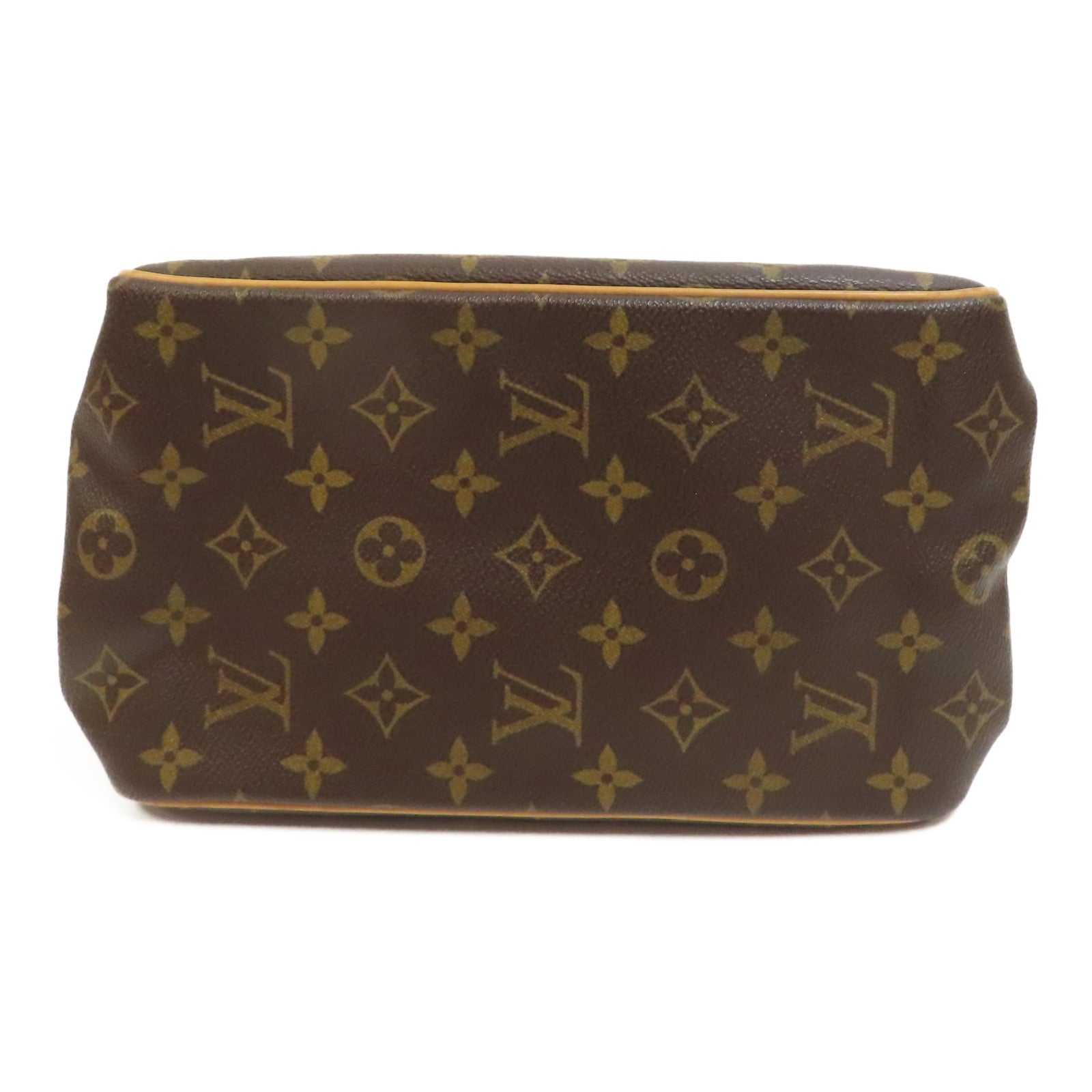LOUIS VUITTON 【激減優惠】Monogram Batignolles金扣手挽袋啡色