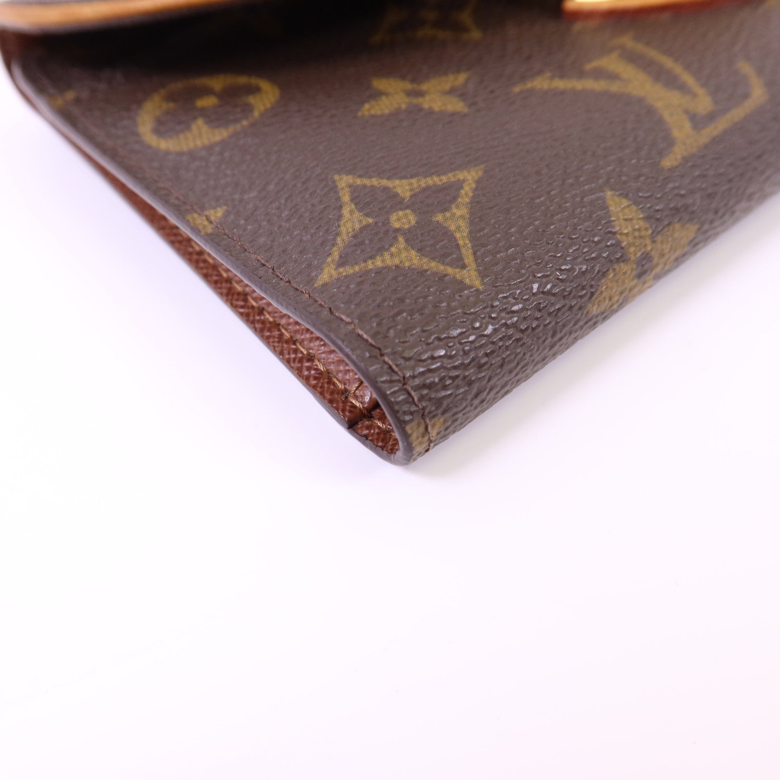 LOUIS VUITTON Monogram Portefeuille Eugenie金扣長錢包