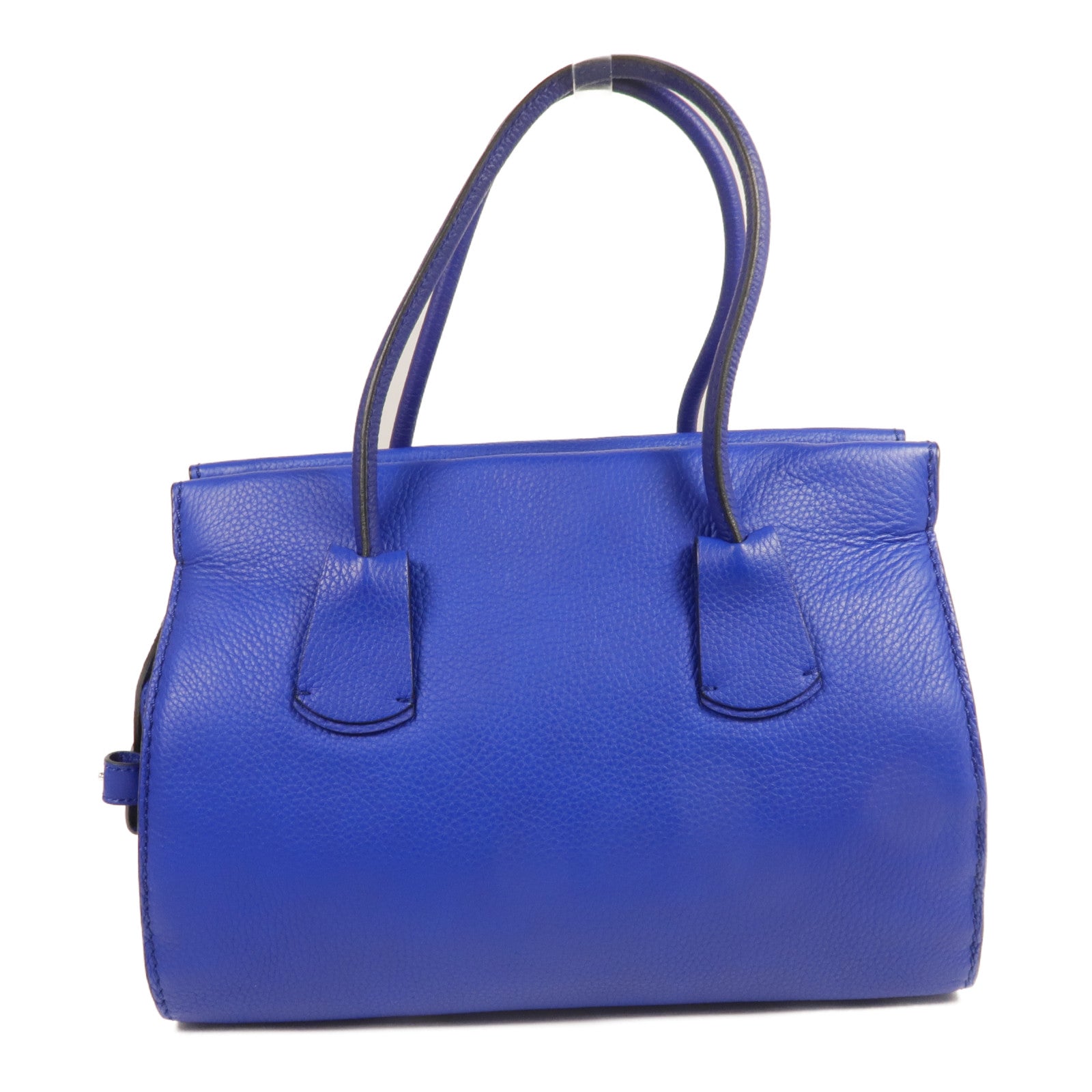 TOD'S 牛皮皮革Handbag銀扣手挽袋