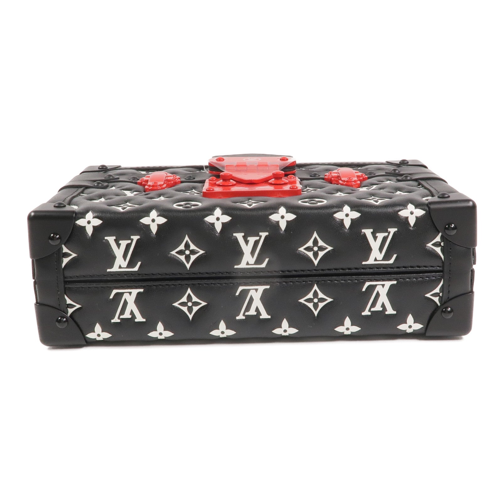 LOUIS VUITTON 羊皮皮革Petite Malle手挽肩背兩用袋