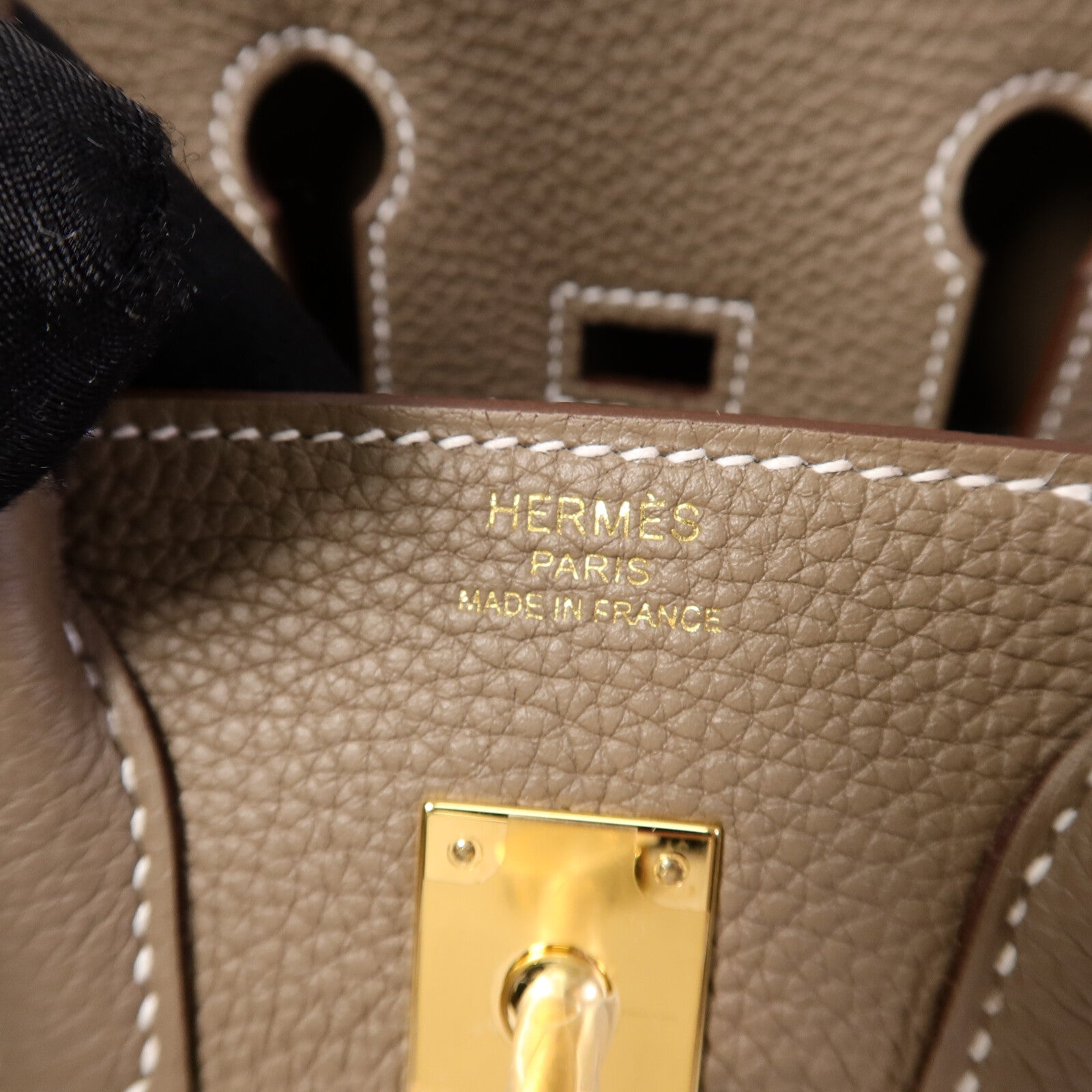 HERMES Togo皮革Birkin 25手挽袋