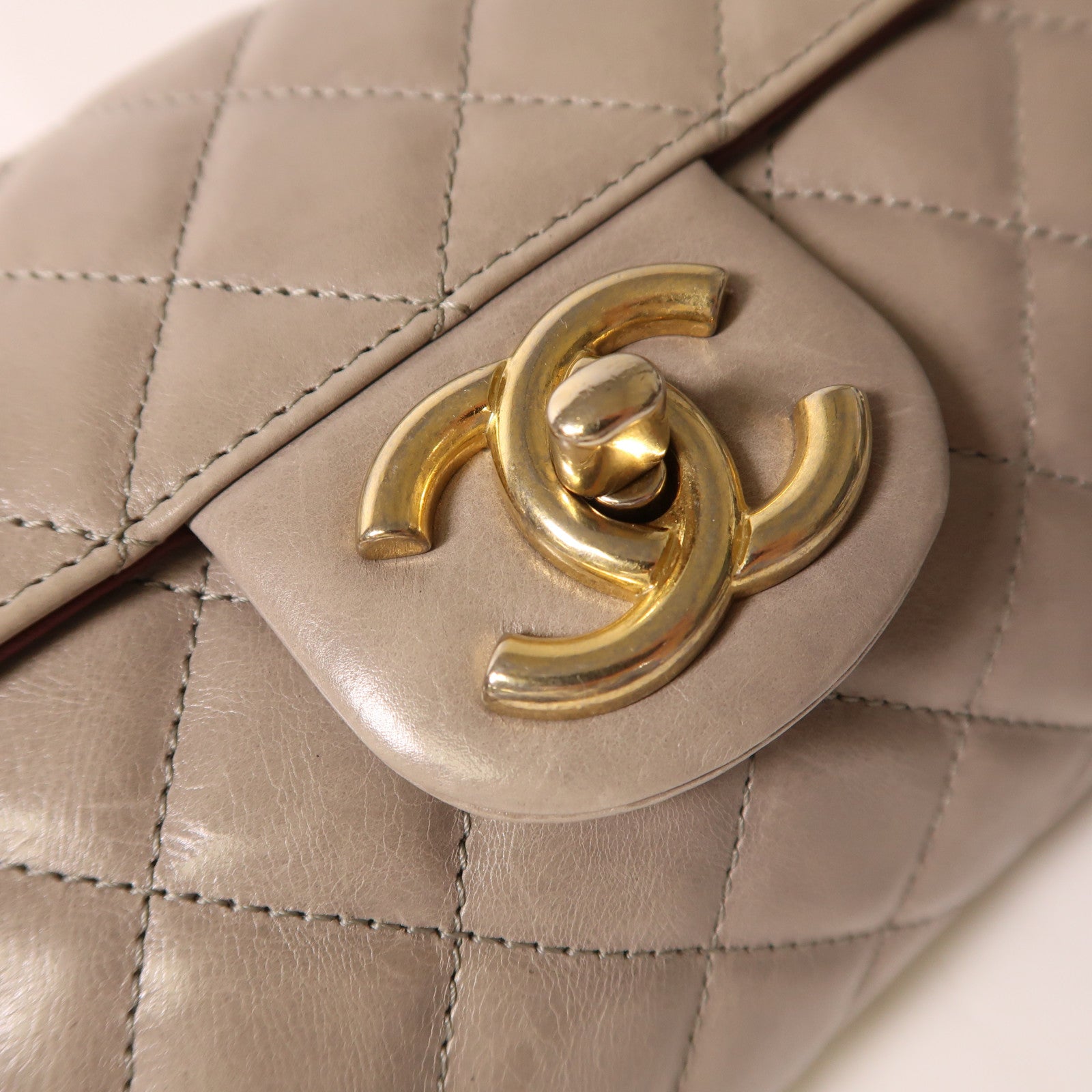 CHANEL 牛皮皮革Chain Shoulder肩背袋