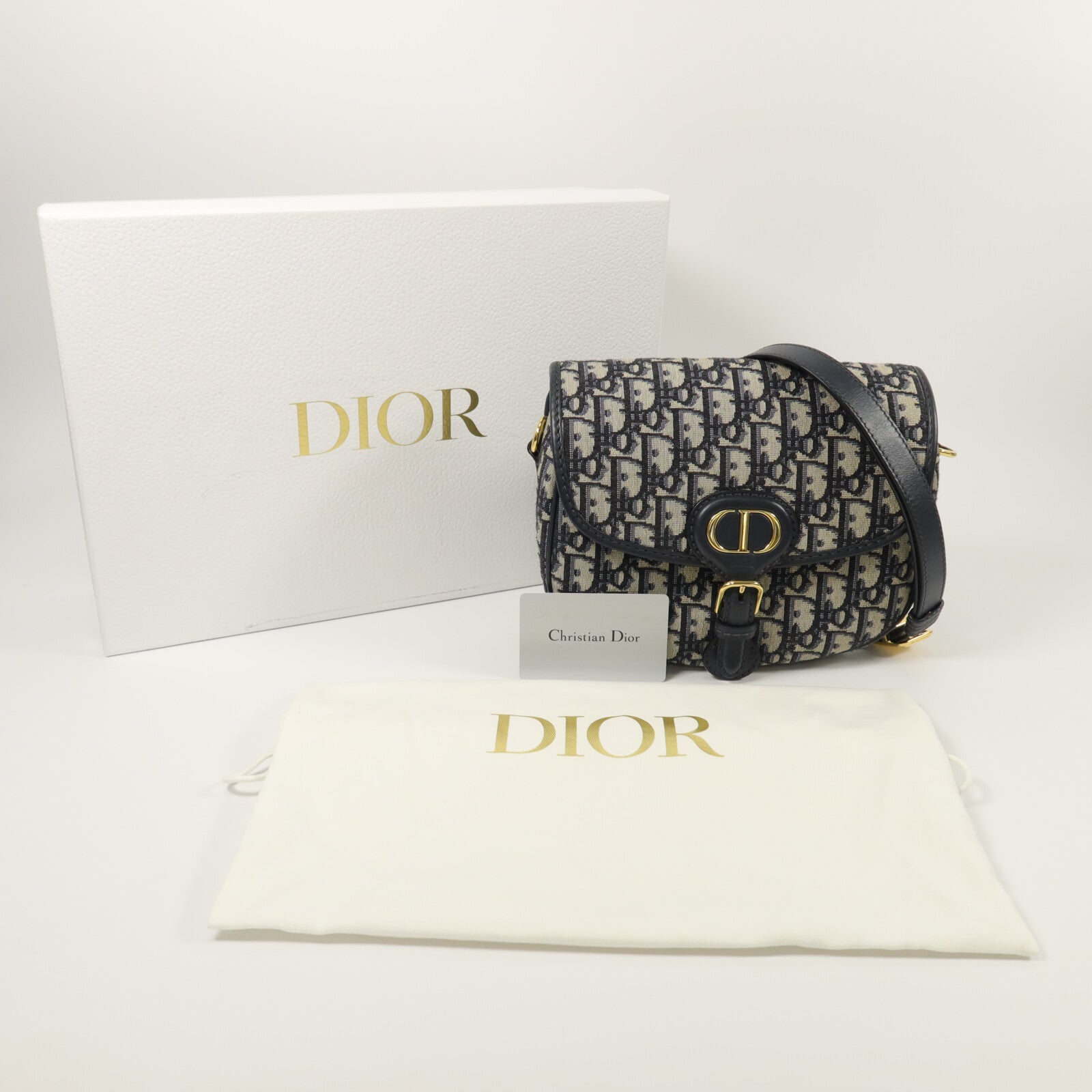 Dior 帆布Bobby Medium肩背袋