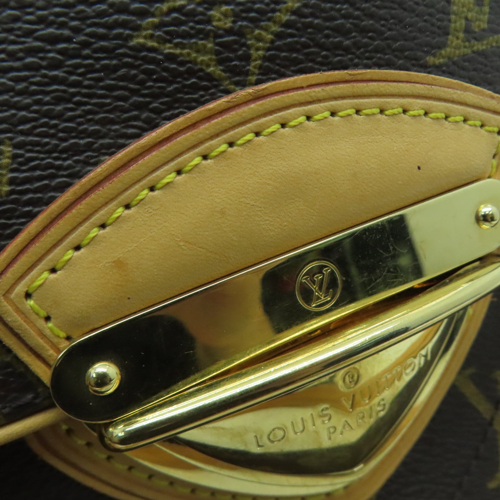 LOUIS VUITTON Monogram Beverly GM金扣手挽袋/肩背袋啡色