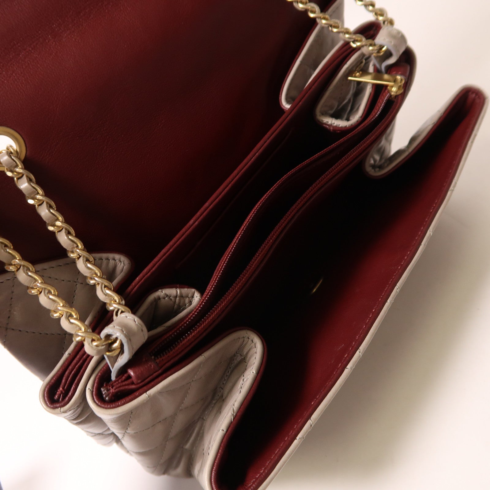 CHANEL 牛皮皮革Chain Shoulder肩背袋