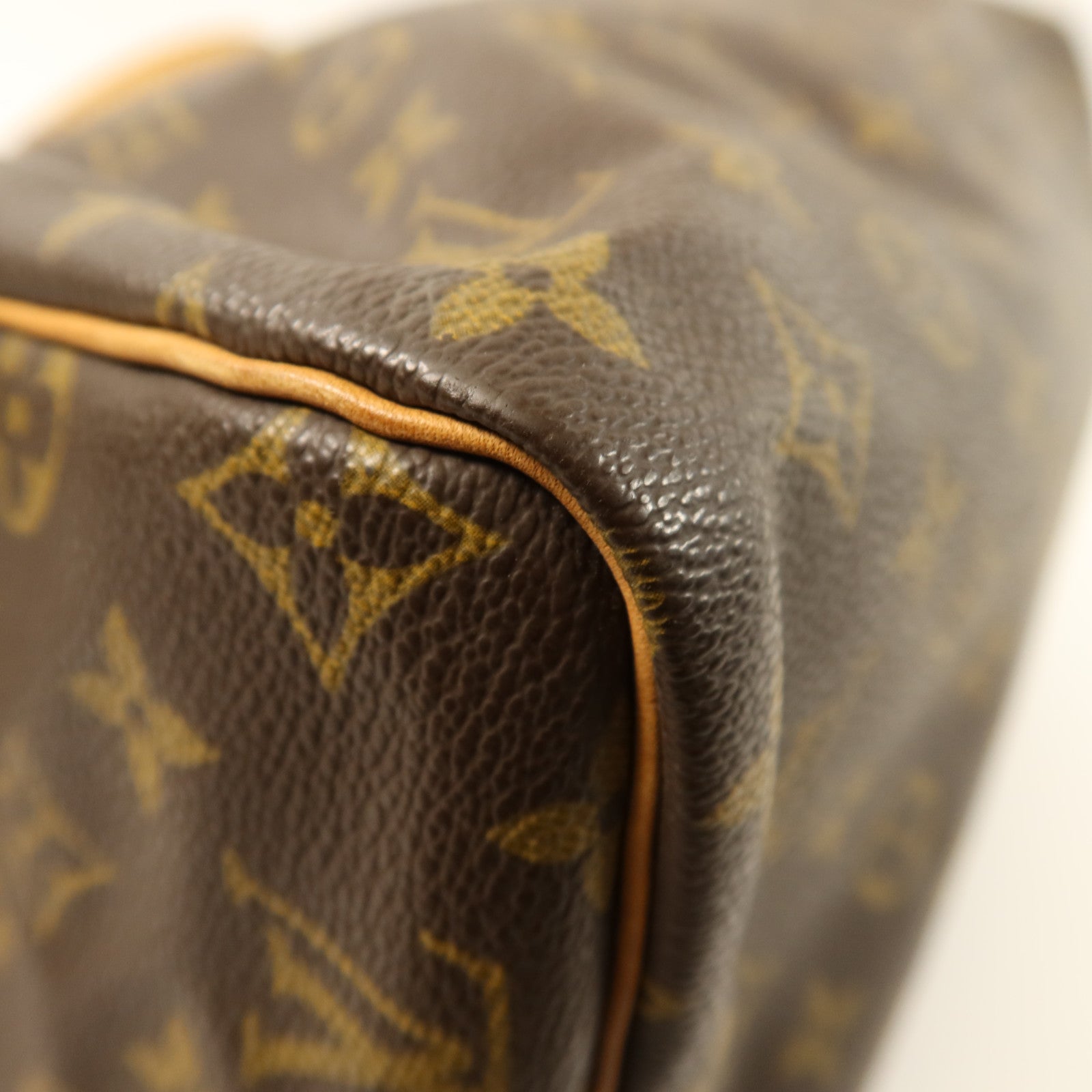 LOUIS VUITTON Monogram Speedy 30金扣手挽袋
