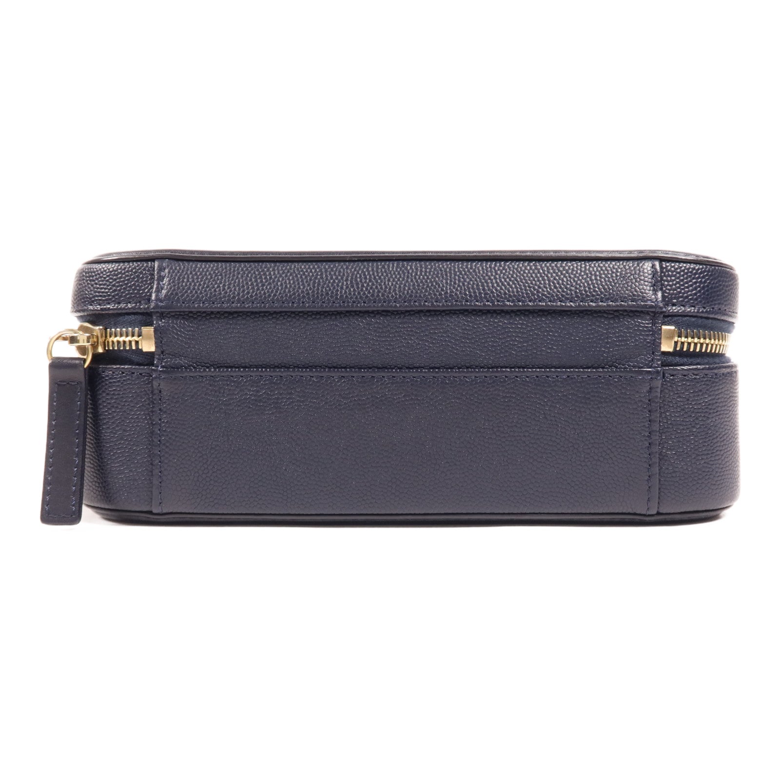 CHANEL 牛皮皮革Vanity Case金扣手挽肩背兩用袋