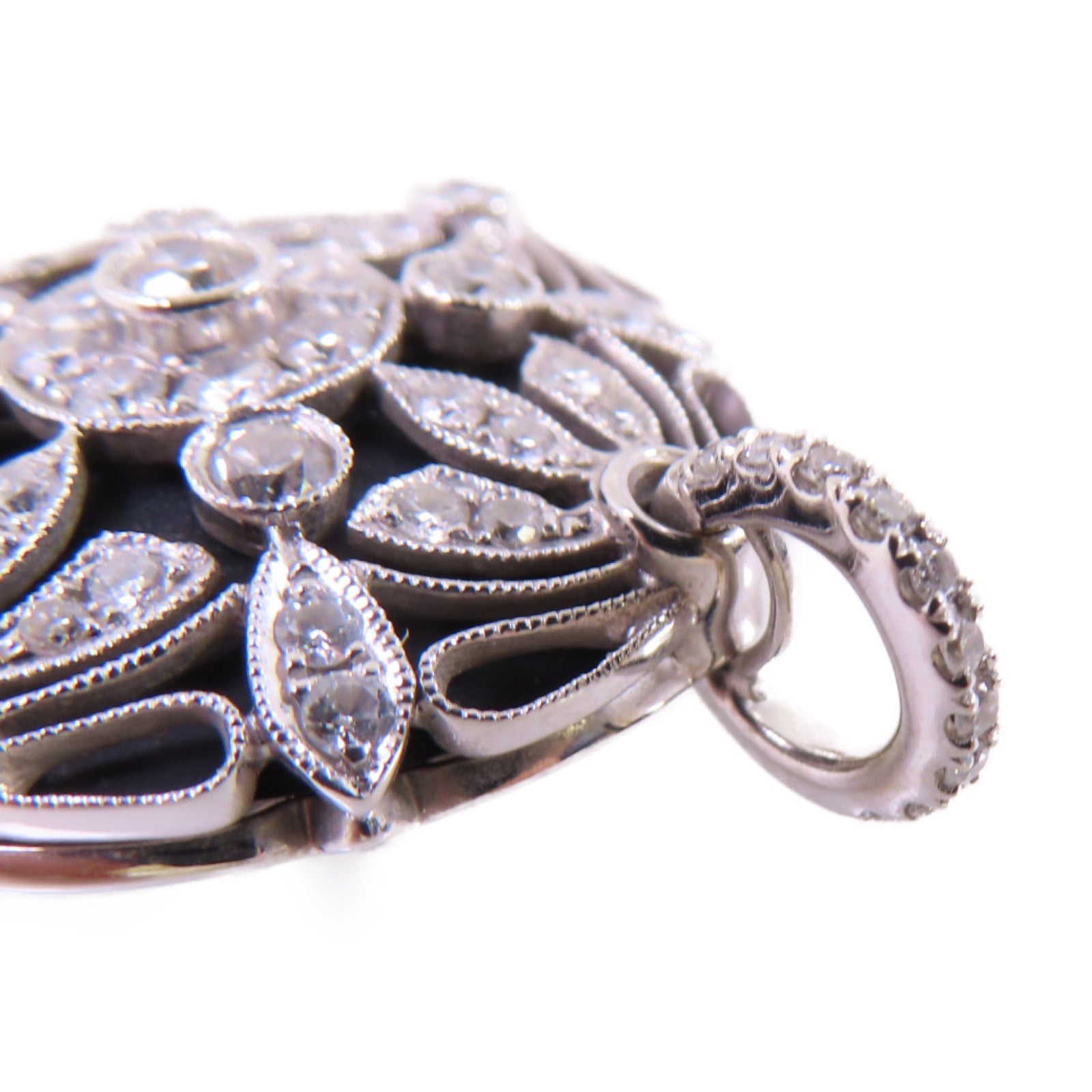 JEWELRY 14K白金/鑽石Diamond Pendant Top吊墜頭扣