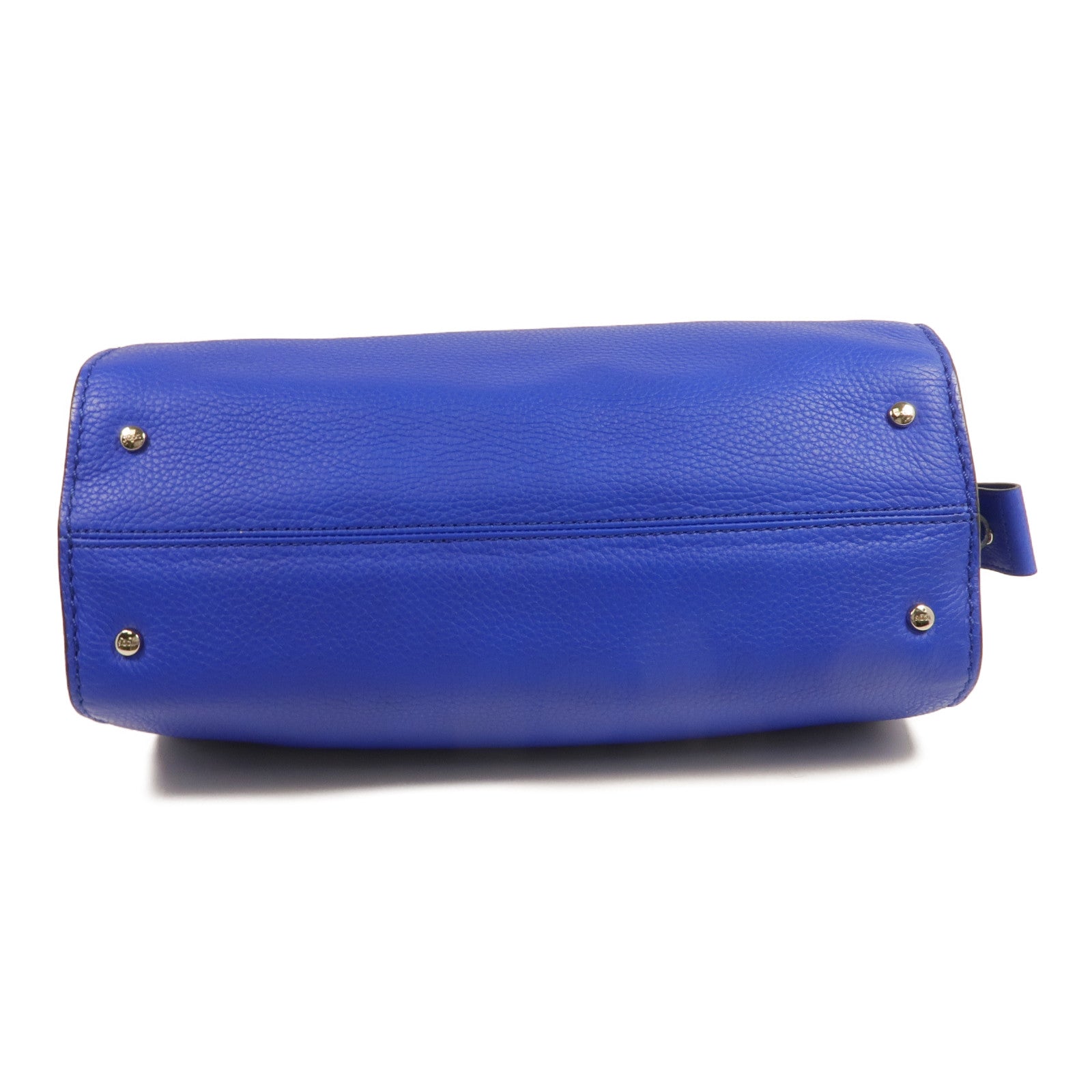 TOD'S 牛皮皮革Handbag銀扣手挽袋