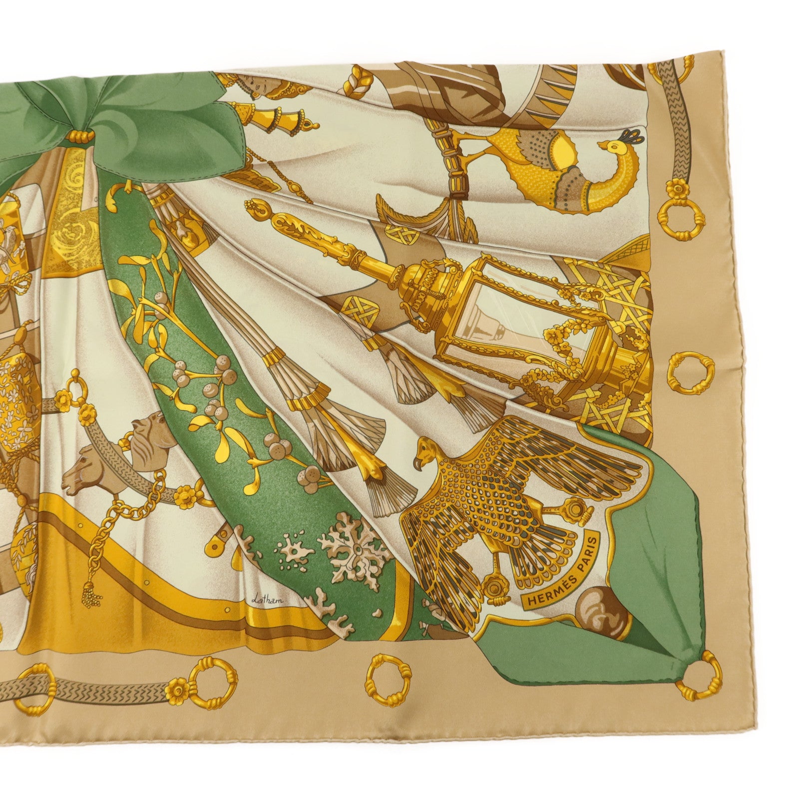 HERMES 絲質Scarf 90x90絲巾