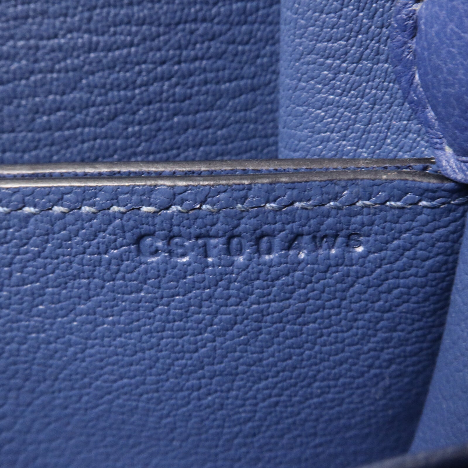 HERMES Evercolor皮革Roulis Mini肩背袋Bleu Brighton