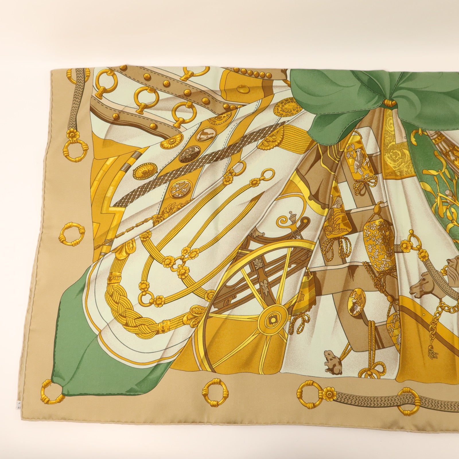 HERMES 絲質Scarf 90x90絲巾
