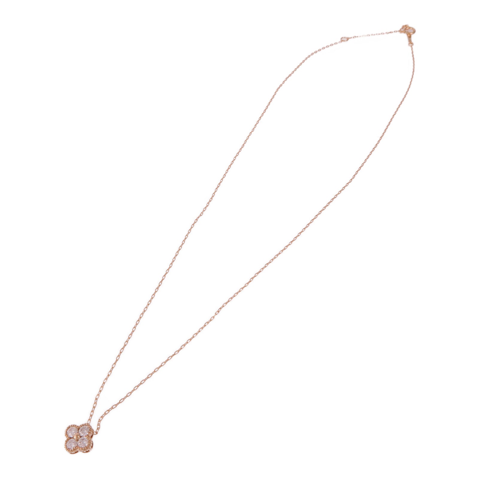 JEWELRY 18K玫瑰金Diamond Necklace鑽石項鍊