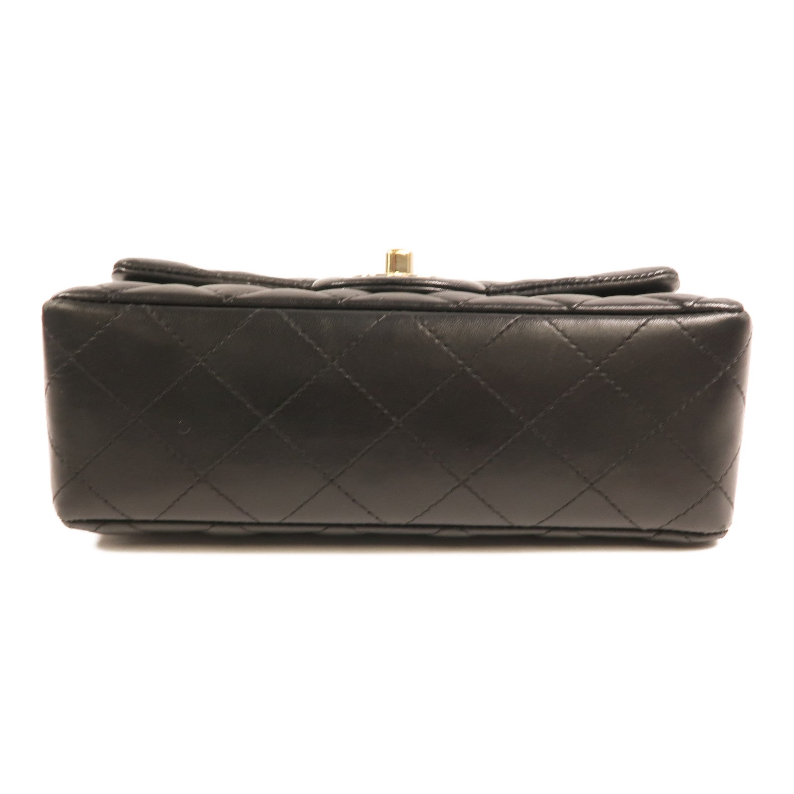 CHANEL 羊皮皮革Classic 20金扣鏈帶肩背袋