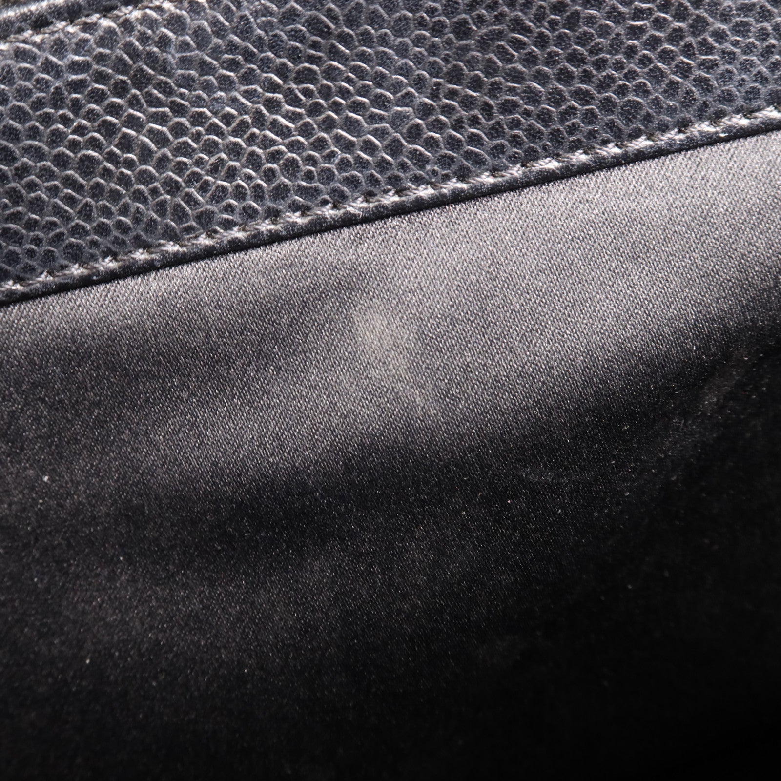 CHANEL 牛皮皮革GST Grand Shopping Tote Bag銀扣鏈帶手挽袋