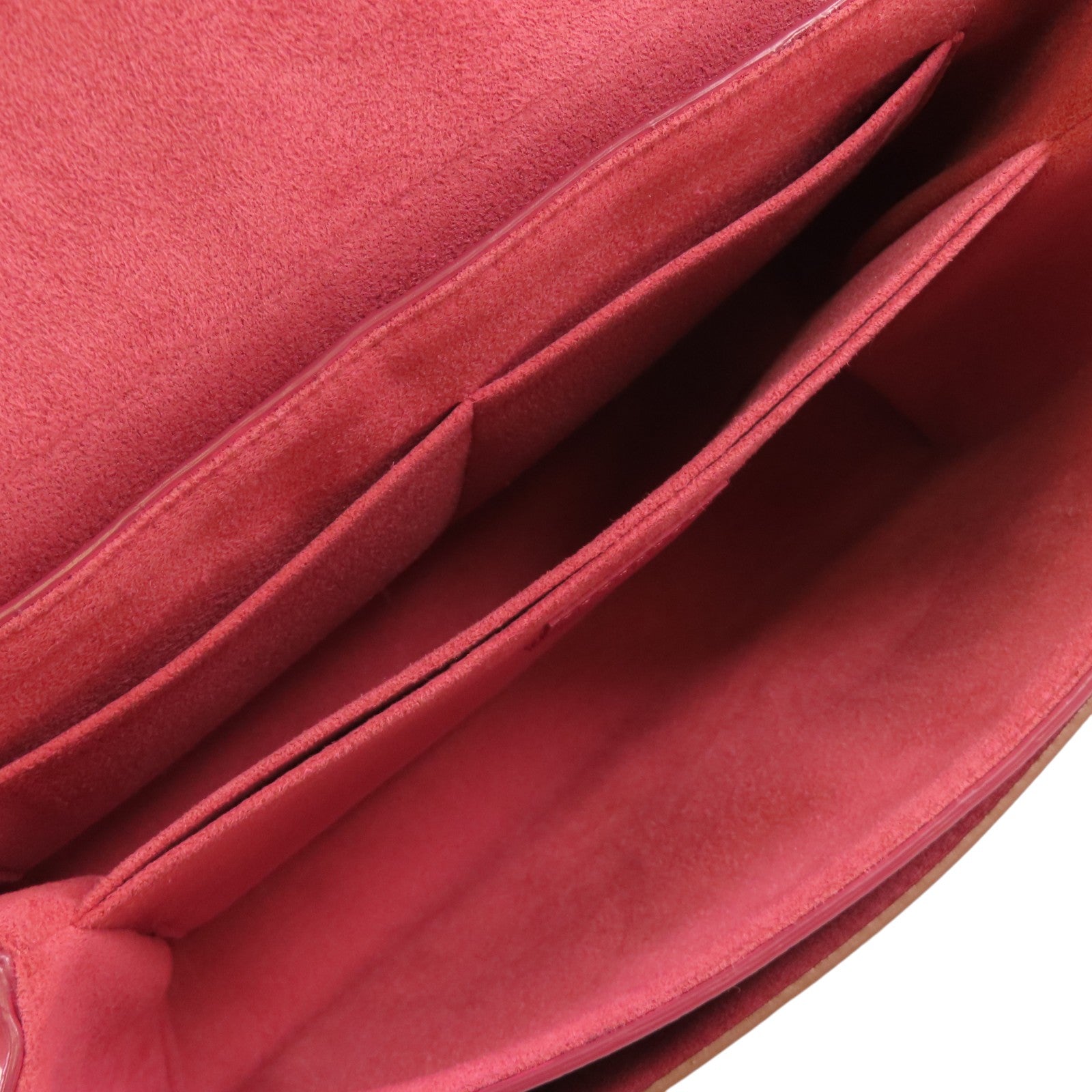 LOUIS VUITTON 牛皮普格My Lockme 2Way Shoulder Bag銀扣手挽肩背兩用袋