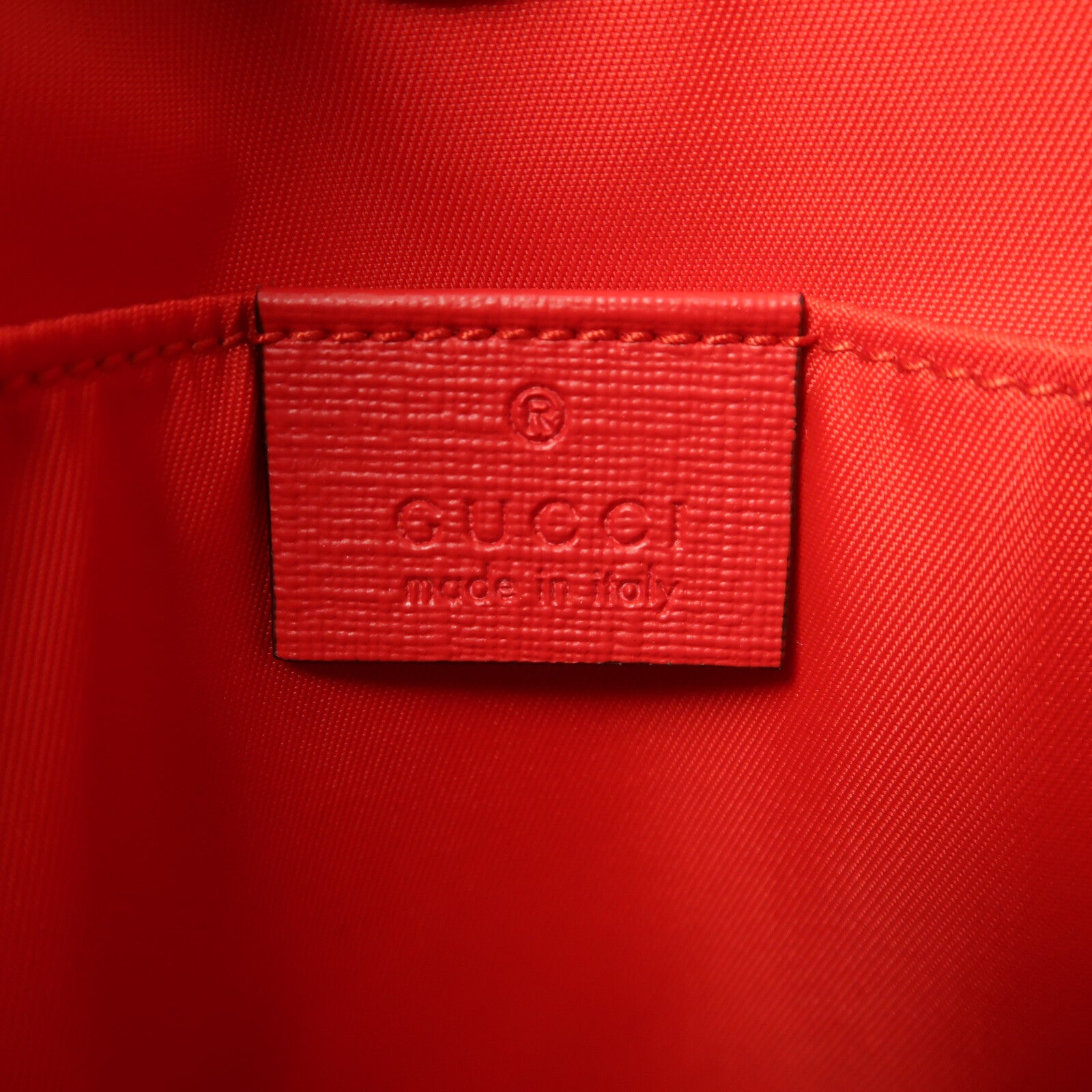 GUCCI 塗層帆布Hand Bag銀扣手挽袋