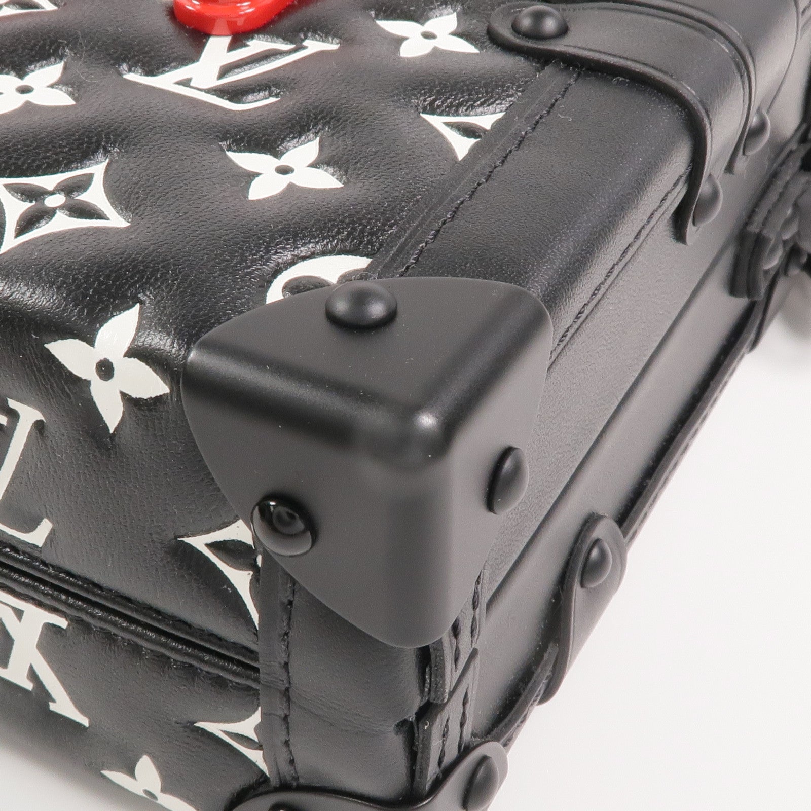 LOUIS VUITTON 羊皮皮革Petite Malle手挽肩背兩用袋