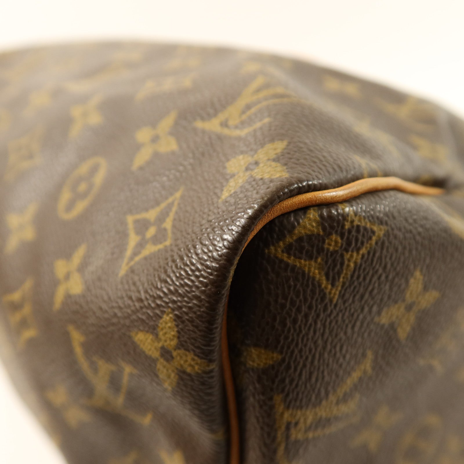 LOUIS VUITTON Monogram Speedy 30金扣手挽袋