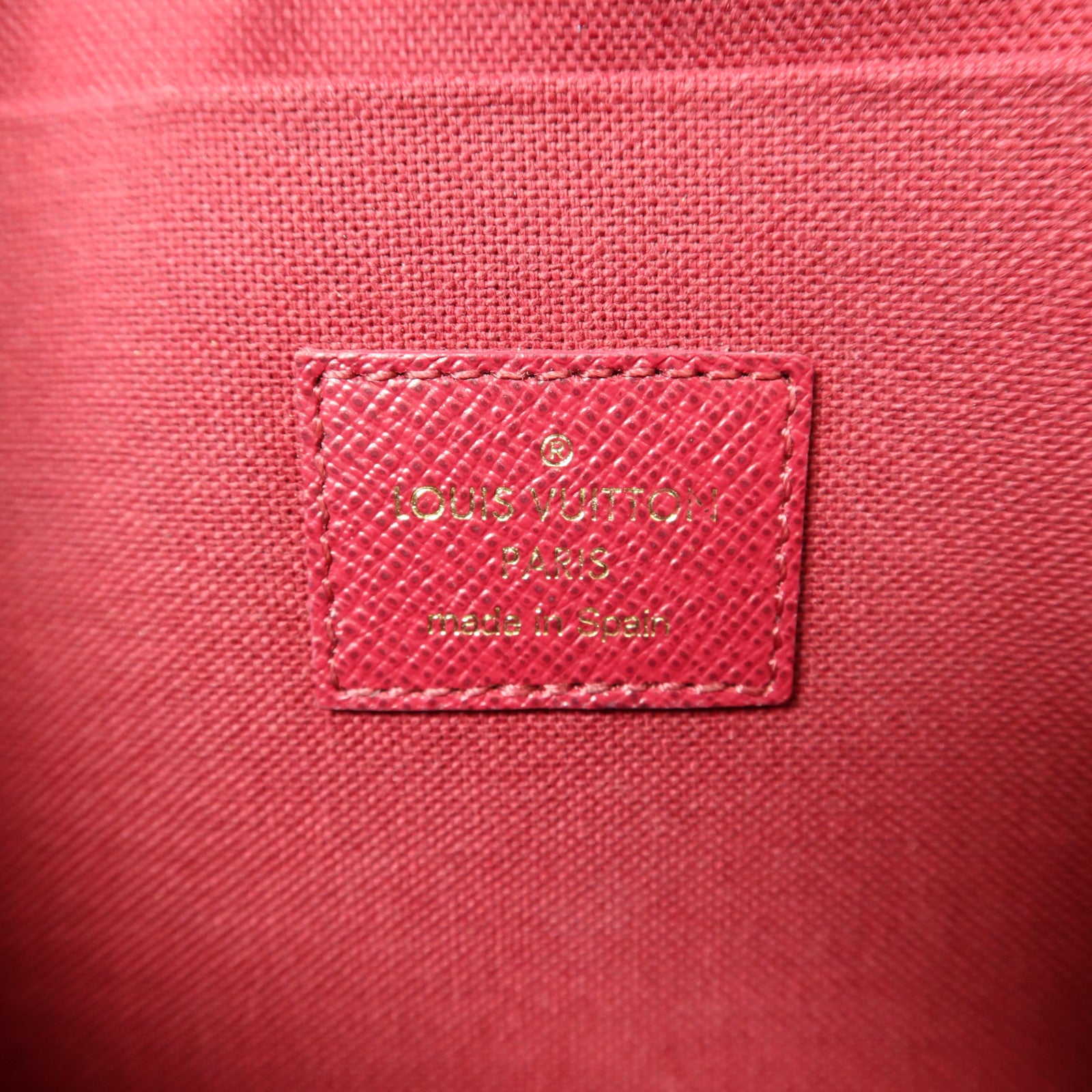 LOUIS VUITTON Monogram Pochette Felicie金扣鏈帶肩背袋