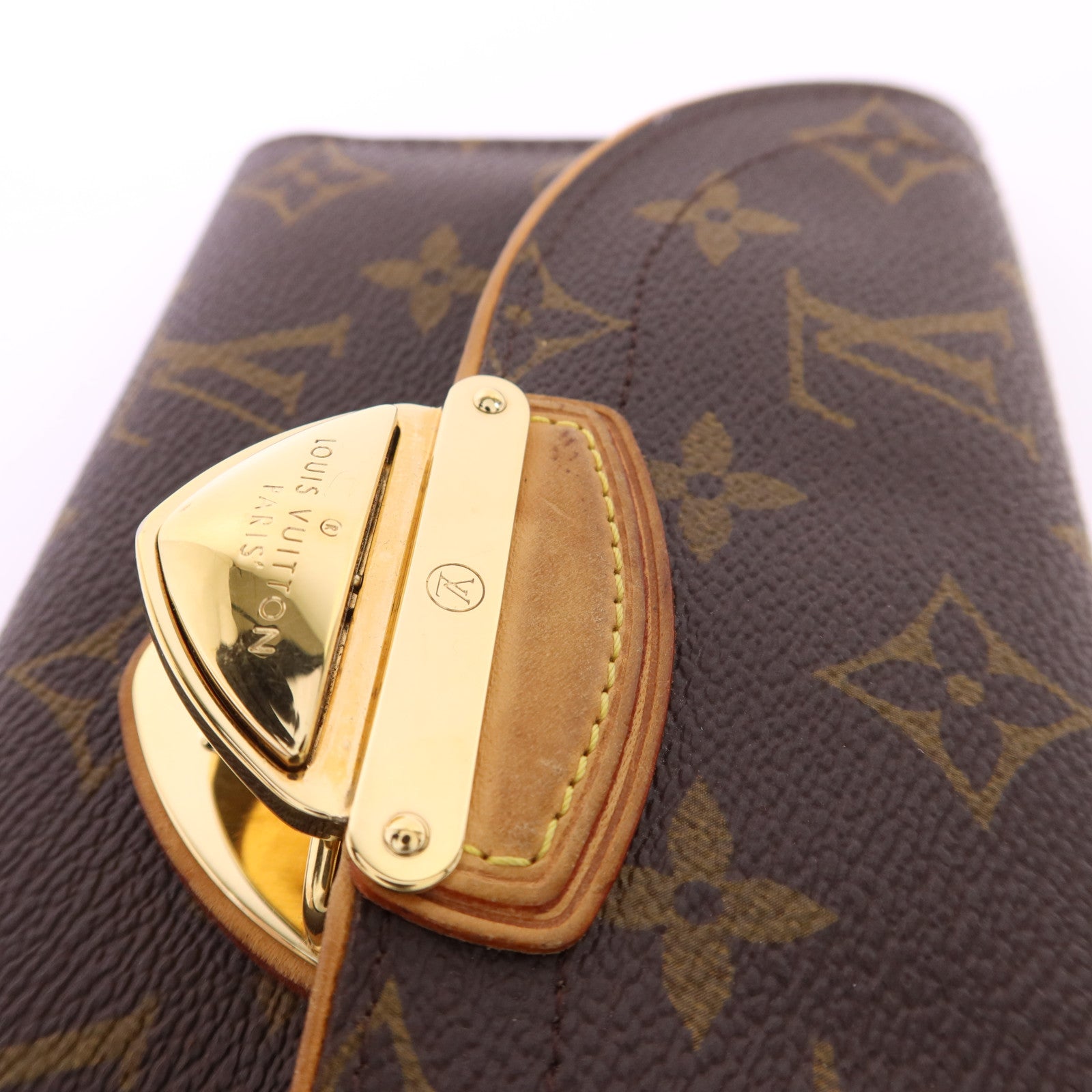 LOUIS VUITTON Monogram Portefeuille Eugenie金扣長錢包