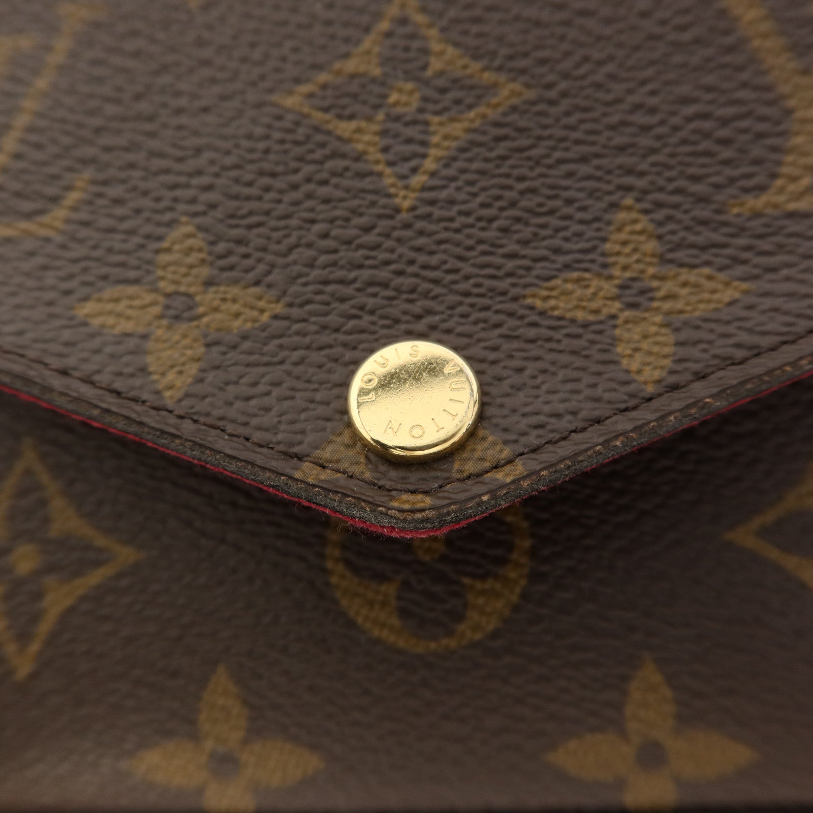 LOUIS VUITTON Monogram Pochette Felicie金扣鏈帶肩背袋