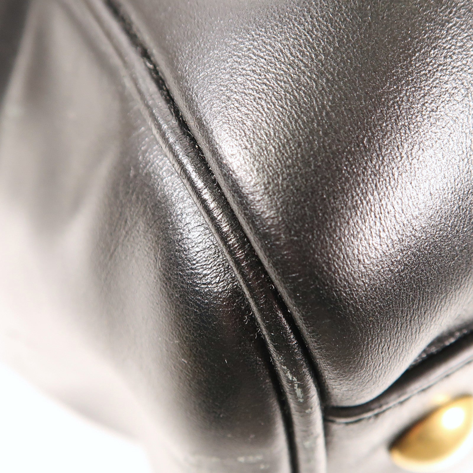 SAINT LAURENT 皮革Boston Bag金扣手挽肩背兩用袋