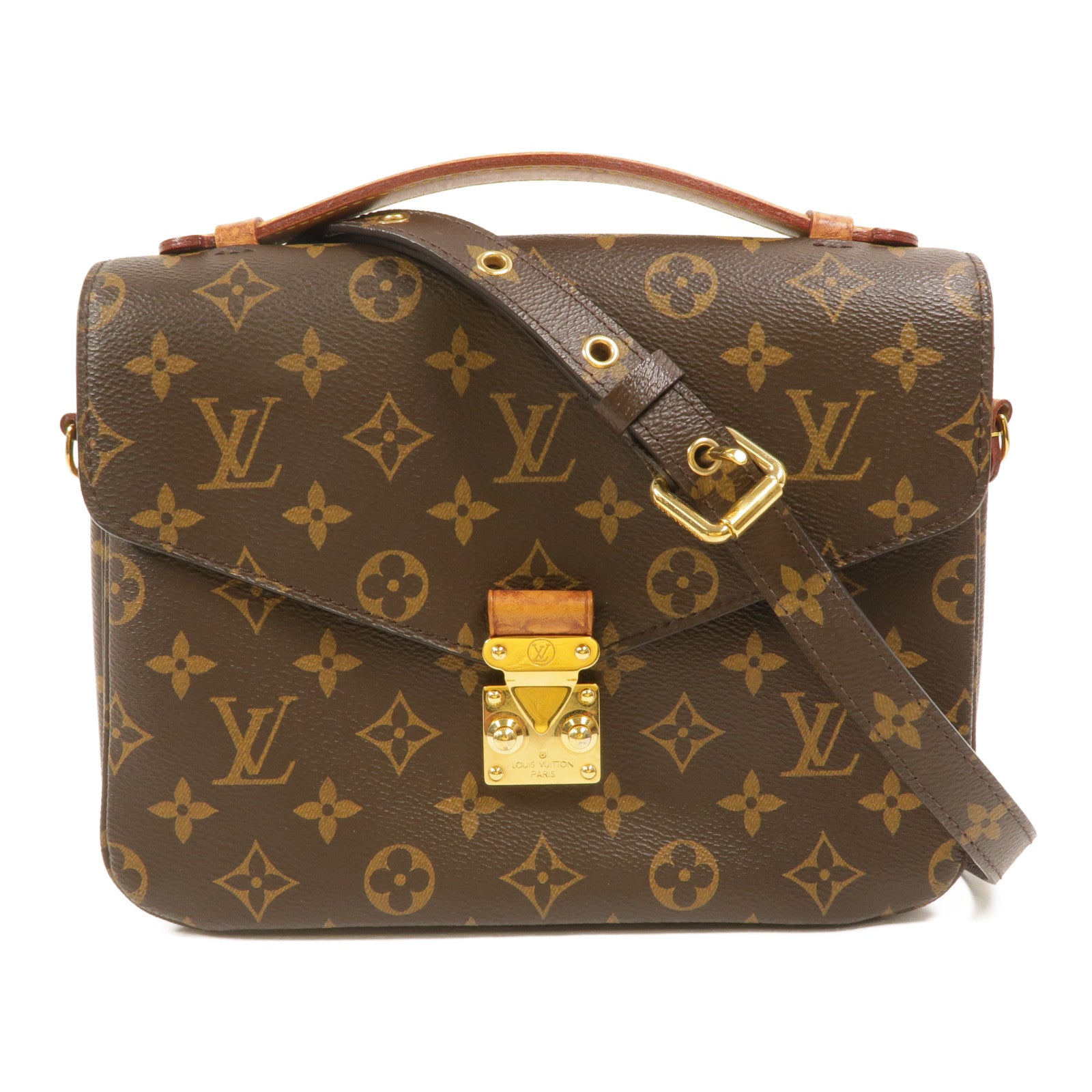 LOUIS VUITTON Monogram Pochette Metis MM手挽肩背兩用袋