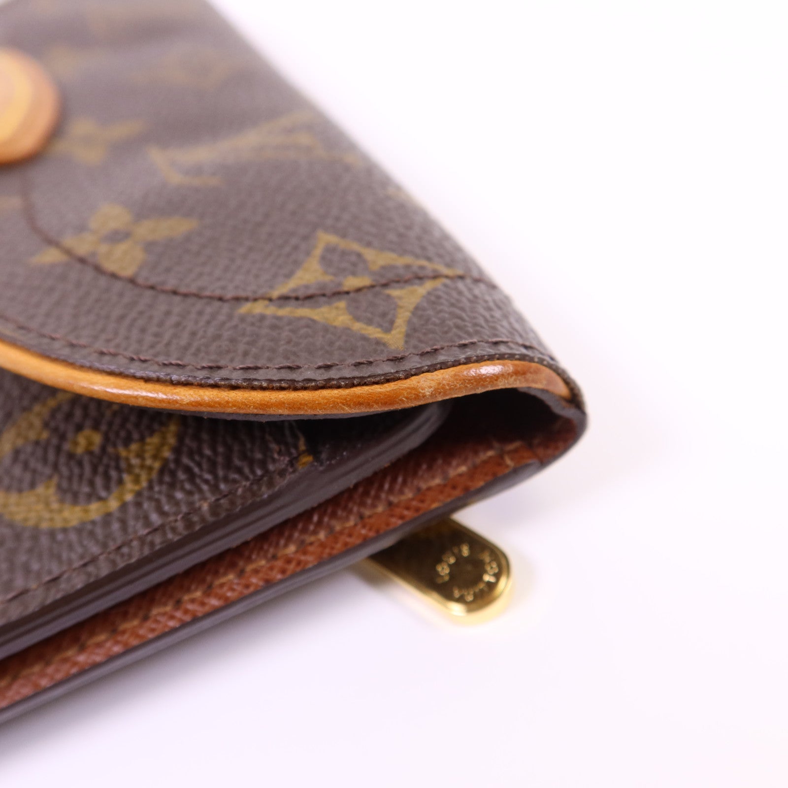 LOUIS VUITTON Monogram Portefeuille Eugenie金扣長錢包