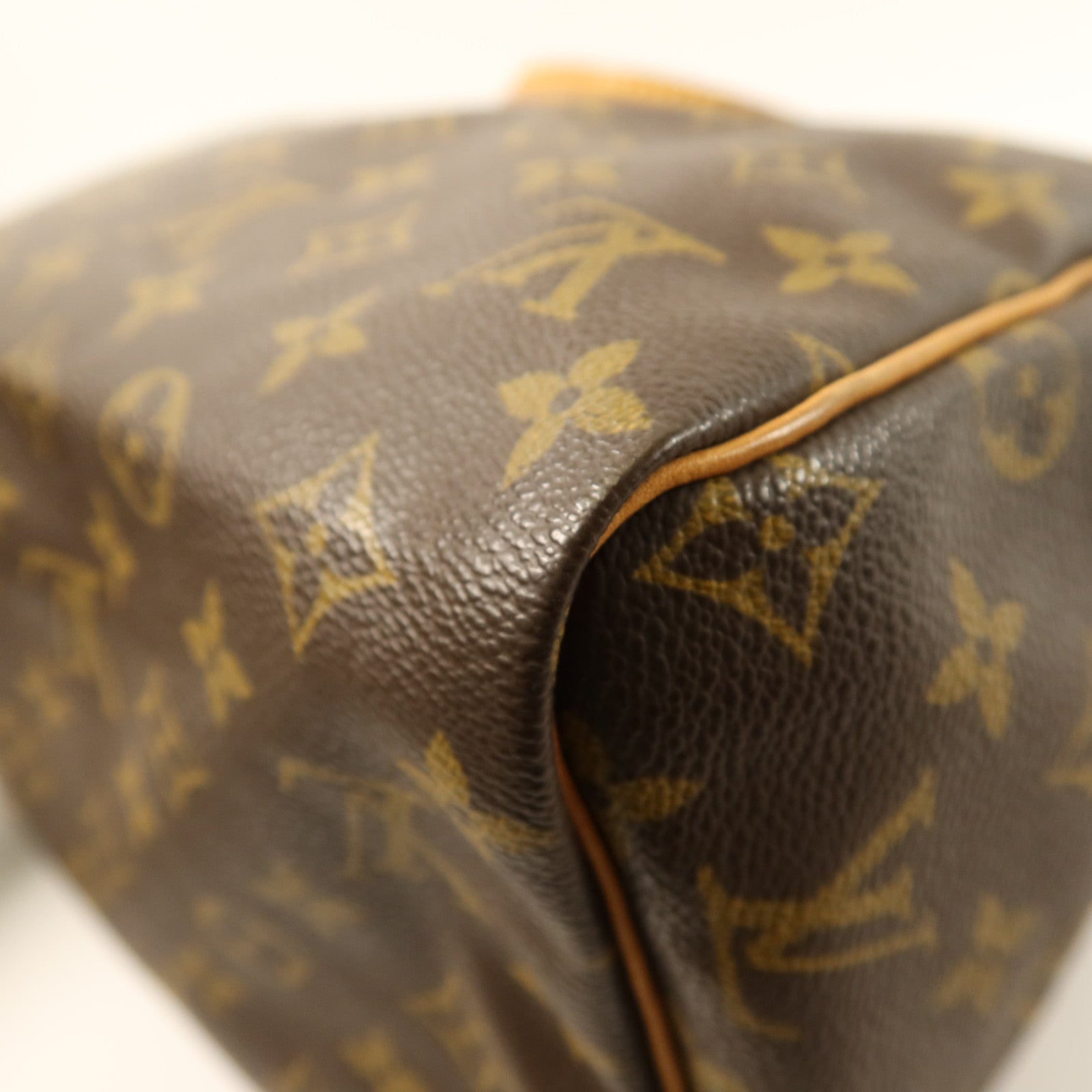 LOUIS VUITTON Monogram Speedy 30金扣手挽袋