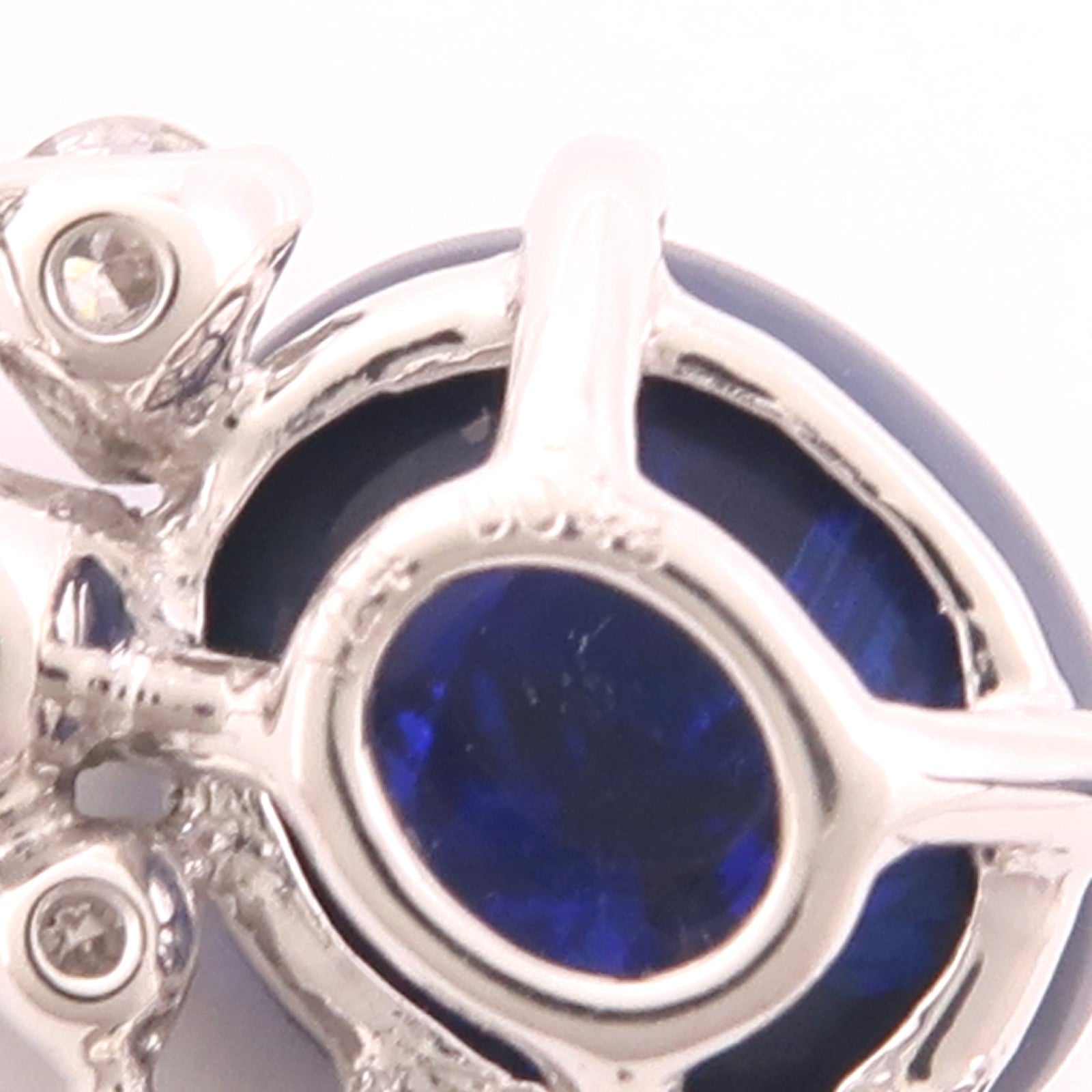 JEWELRY Black Opal/Diamond Necklace 18K White Gold