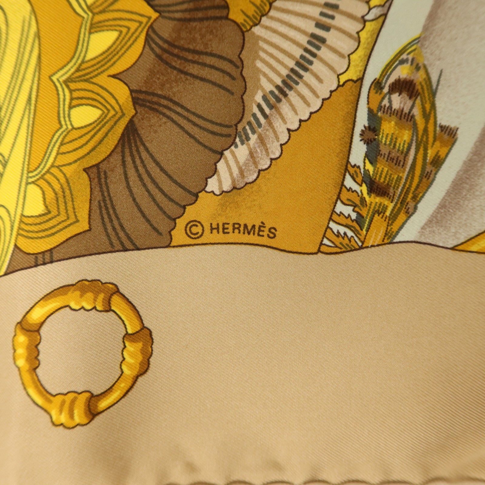 HERMES 絲質Scarf 90x90絲巾