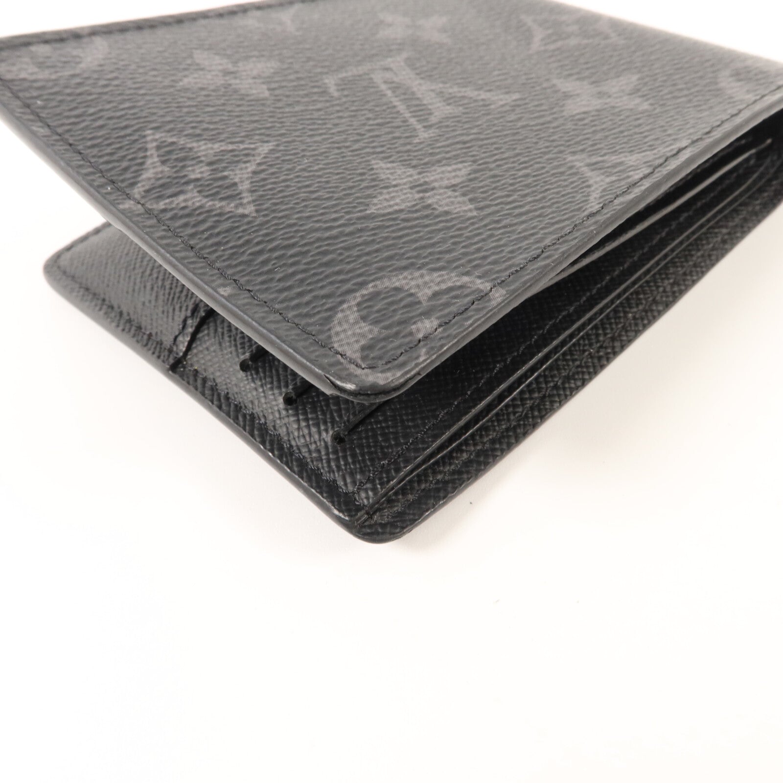 LOUIS VUITTON Monogram Eclipse Multiple錢包