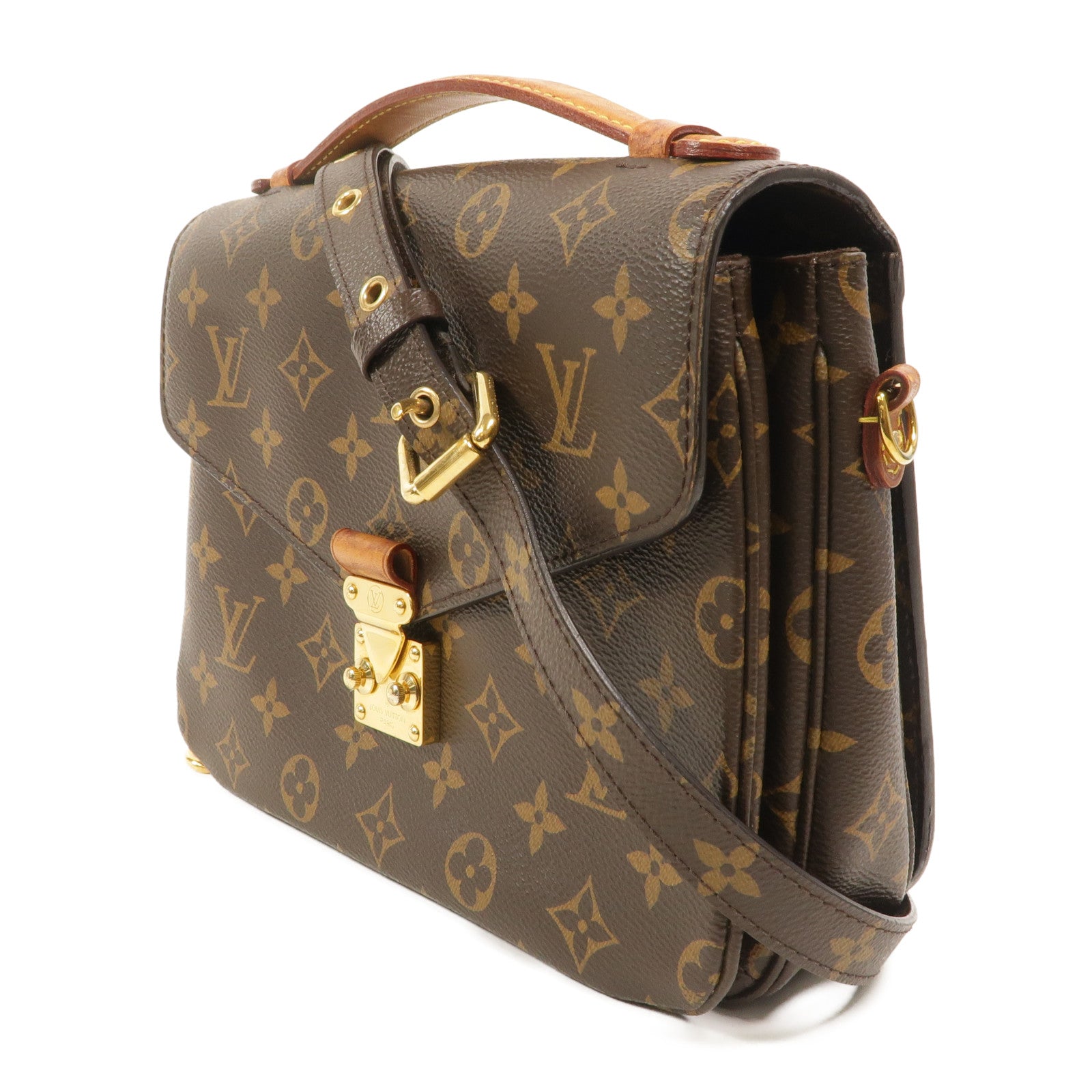 LOUIS VUITTON Monogram Pochette Metis MM手挽肩背兩用袋