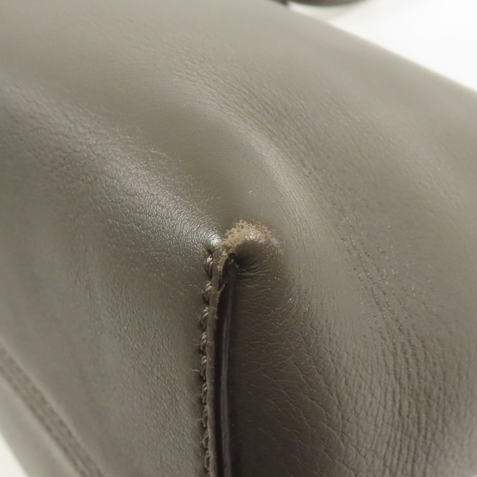 FENDI 牛皮皮革Shoulder Bag銀扣手挽肩背兩用袋