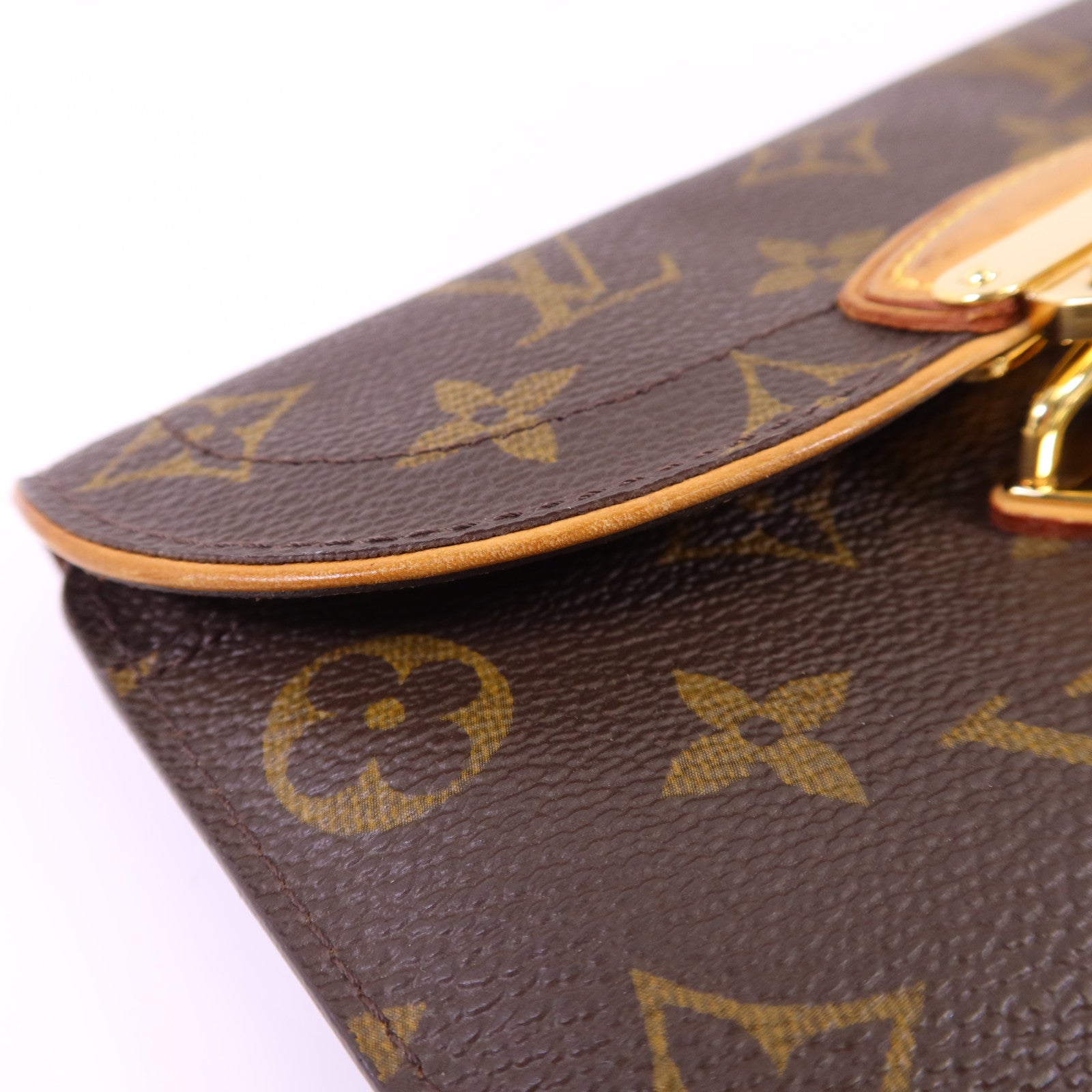 LOUIS VUITTON Monogram Portefeuille Eugenie金扣長錢包