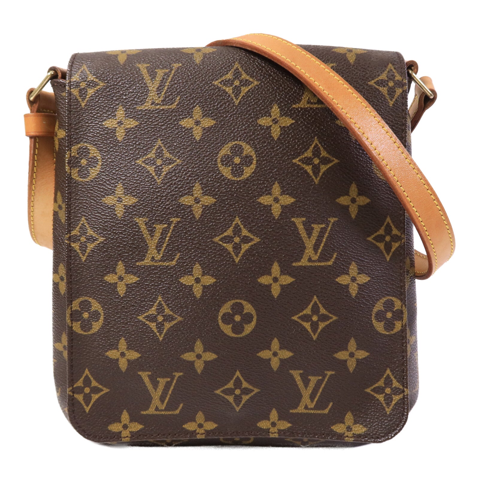 LOUIS VUITTON Monogram Musette Salsa Short金扣肩背袋