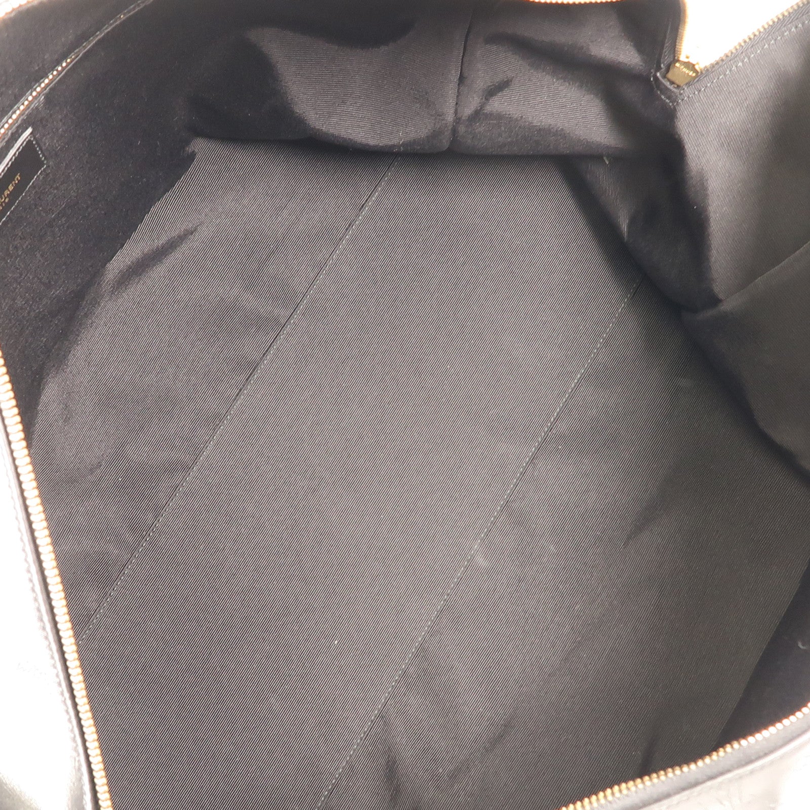 SAINT LAURENT 皮革Boston Bag金扣手挽肩背兩用袋