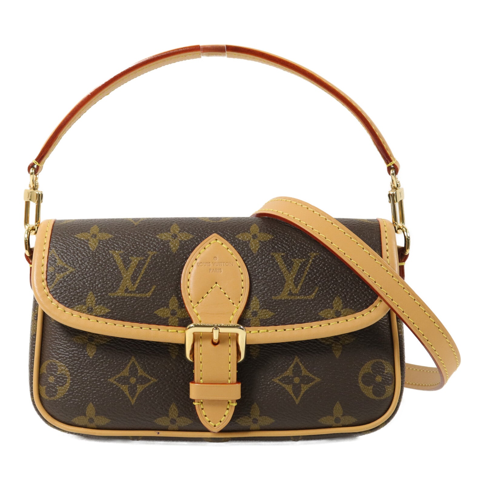 LOUIS VUITTON Monogram Nano Diane手挽肩背兩用袋