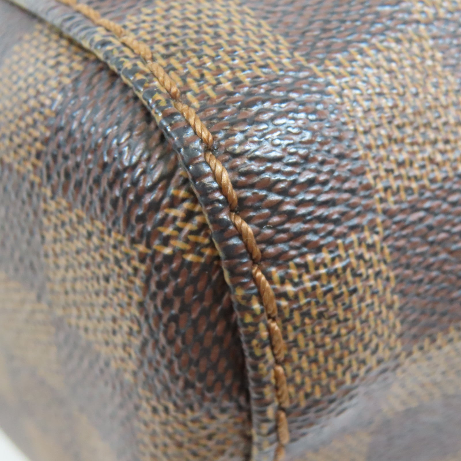 LOUIS VUITTON Damier Portobello PM金扣手挽袋