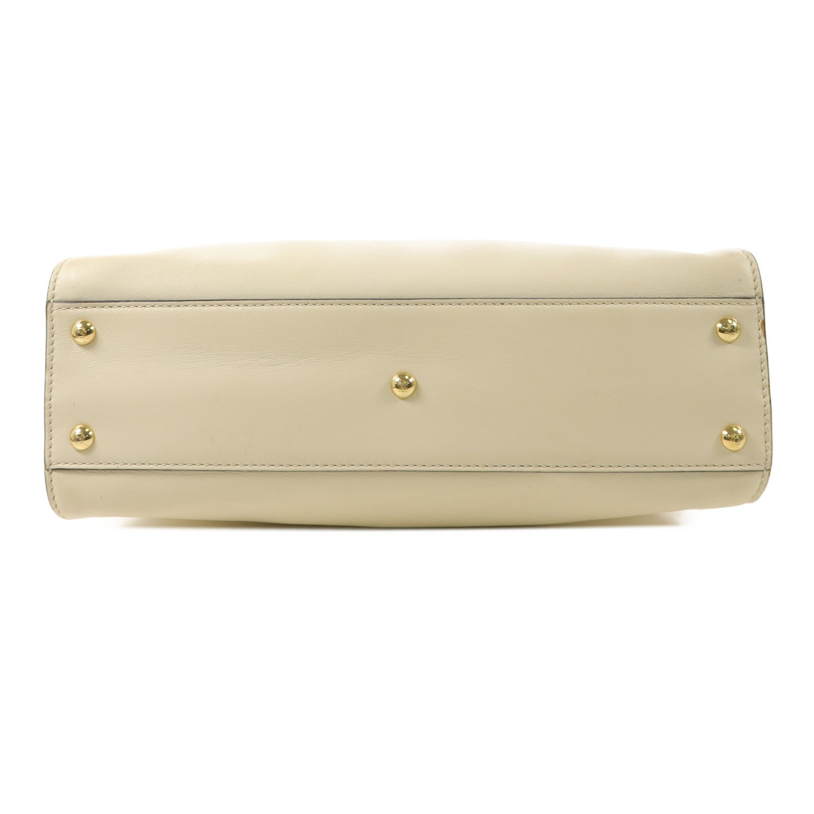 FENDI 牛皮皮革Peekaboo Medium手挽肩背兩用袋