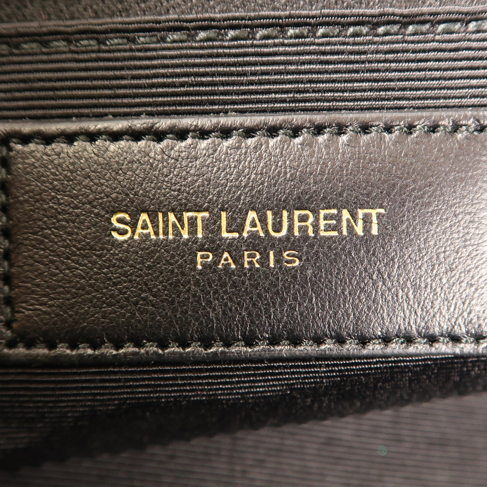 SAINT LAURENT 皮革Boston Bag金扣手挽肩背兩用袋