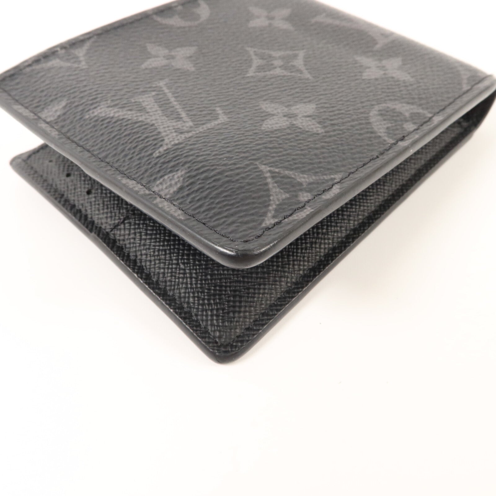 LOUIS VUITTON Monogram Eclipse Multiple錢包