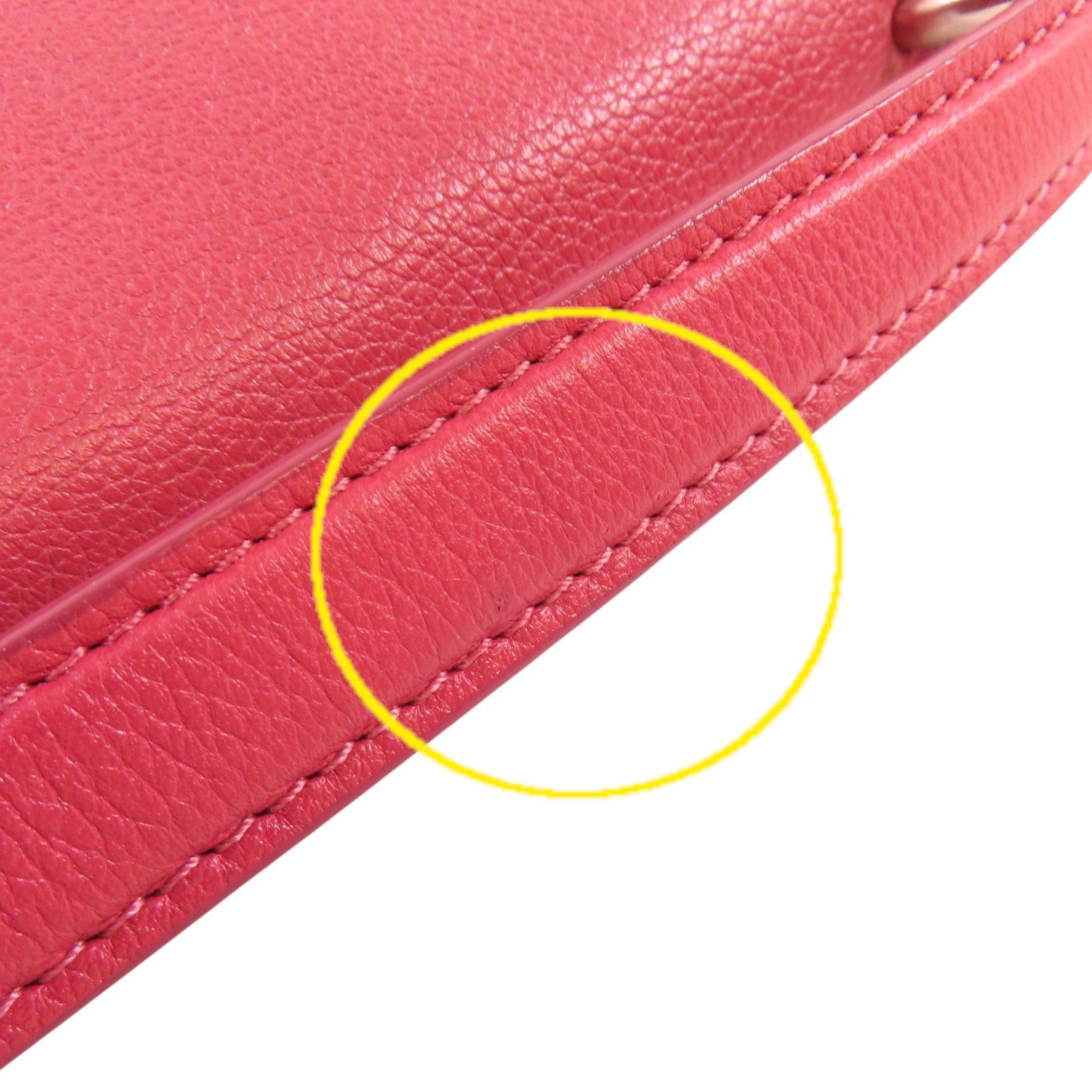 LOUIS VUITTON LV SHW My Lockme Handbag Shoulder Bag Calfskin Leather M51490
