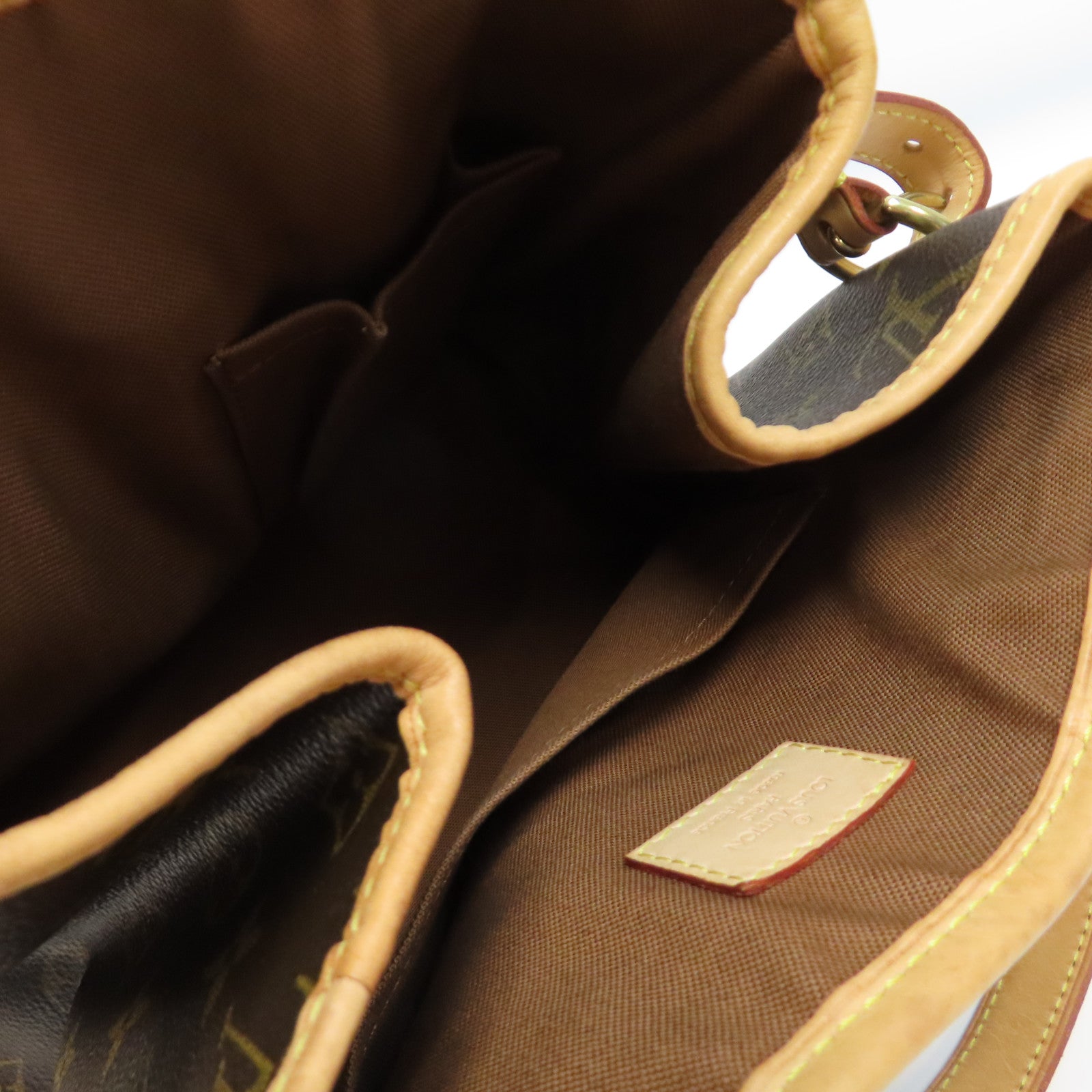 LOUIS VUITTON 【激減優惠】Monogram Batignolles金扣手挽袋啡色
