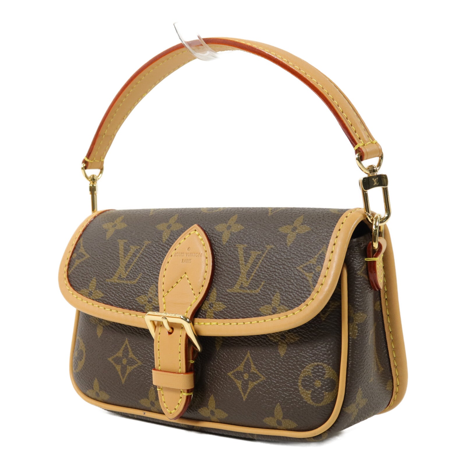 LOUIS VUITTON Monogram Nano Diane手挽肩背兩用袋
